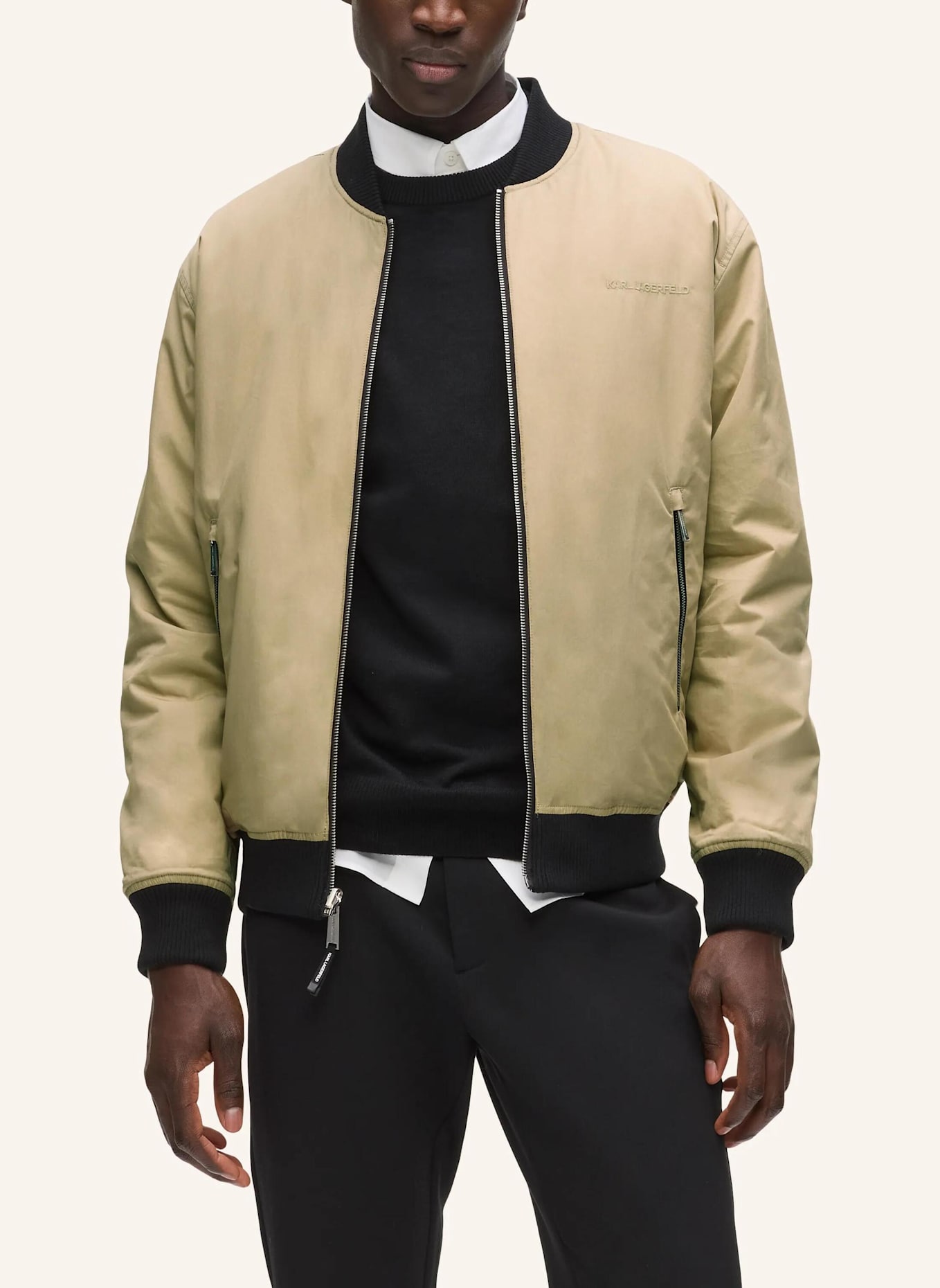 KARL LAGERFELD Jacke: KHAKI