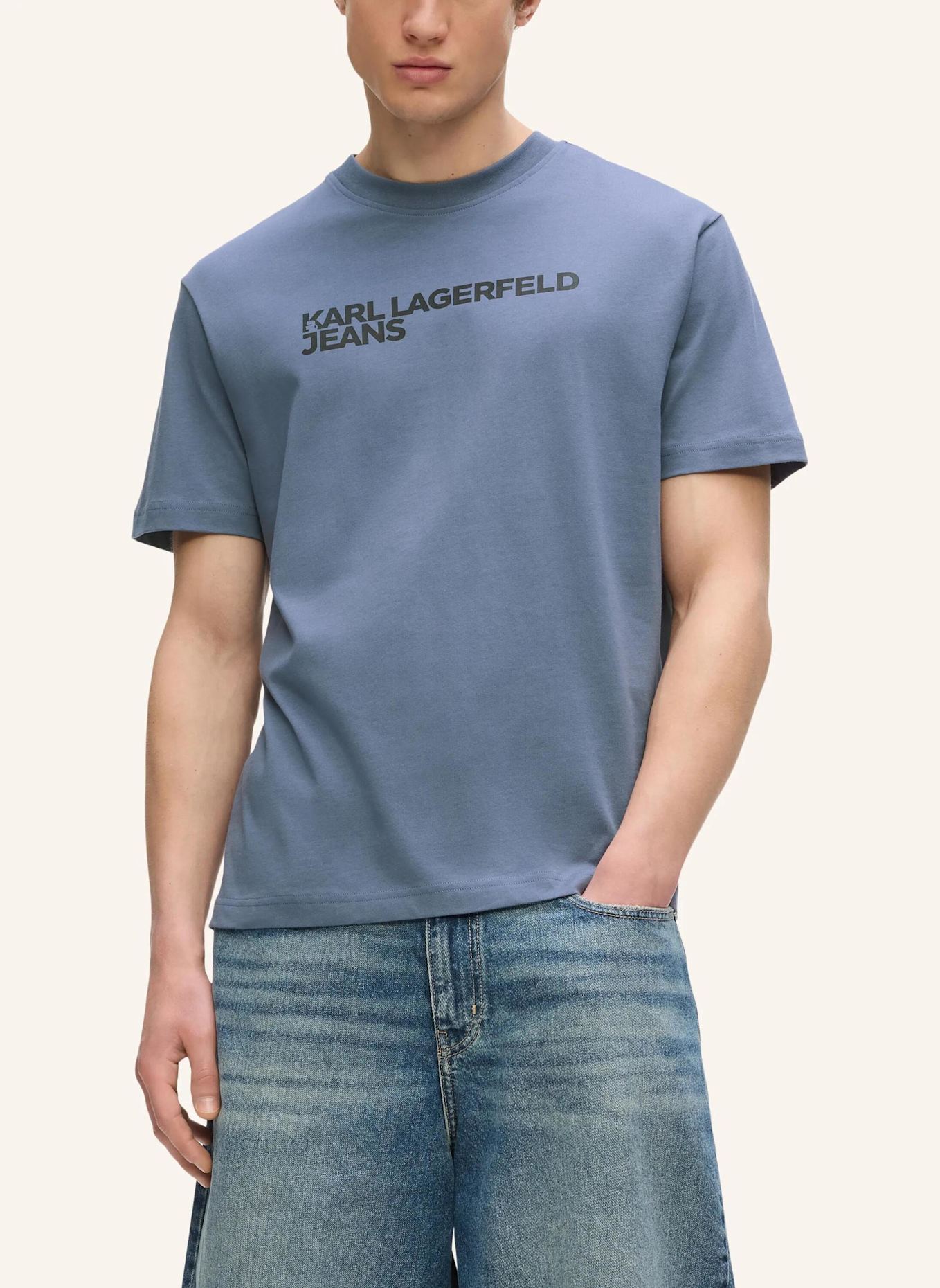 KARL LAGERFELD JEANS T-shirt: GRAU
