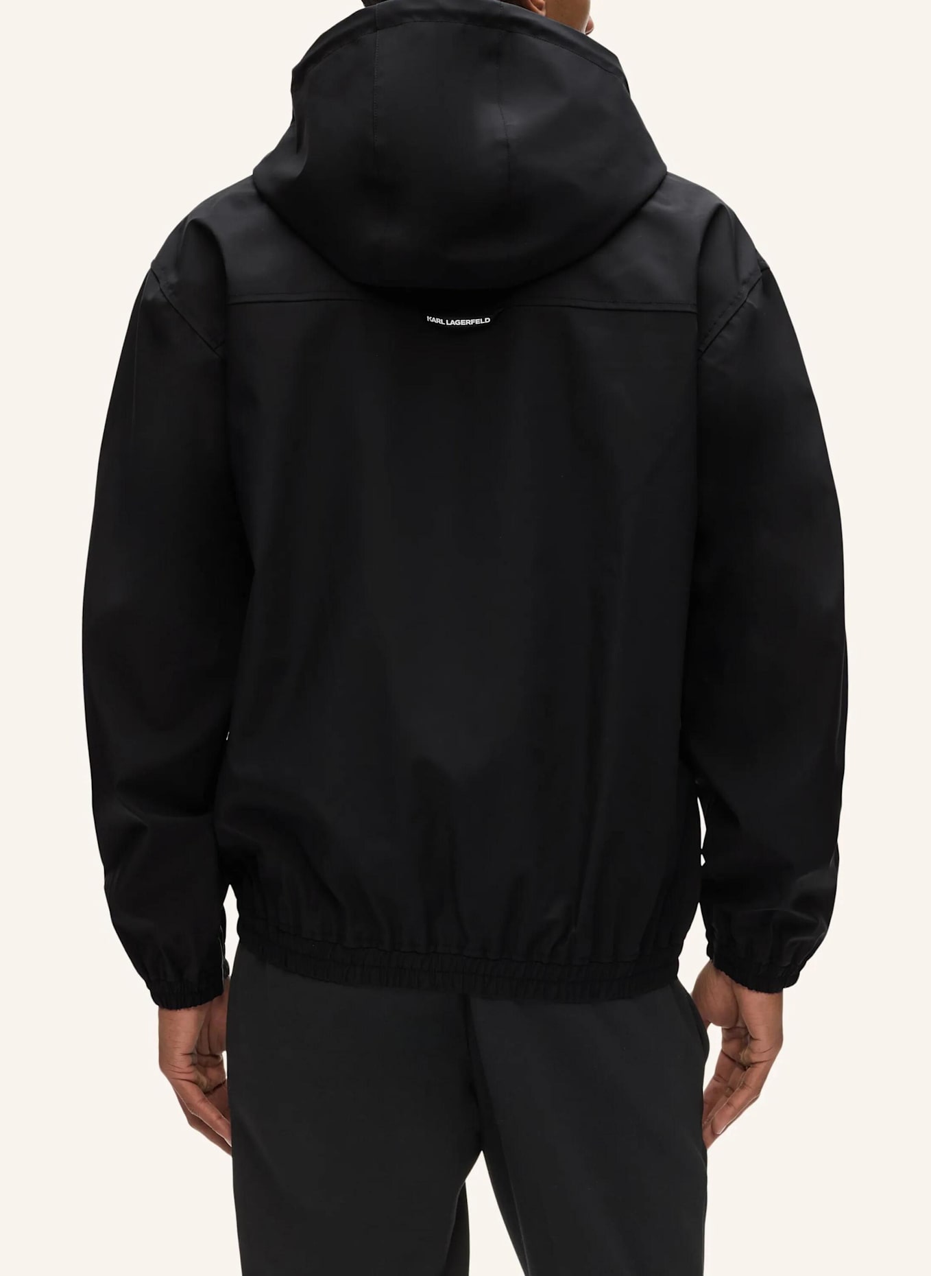 KARL LAGERFELD Jacke: SCHWARZ