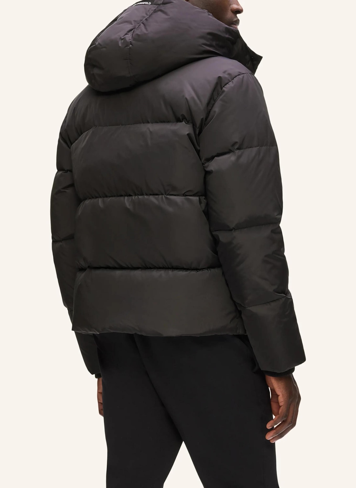 KARL LAGERFELD Jacke: SCHWARZ