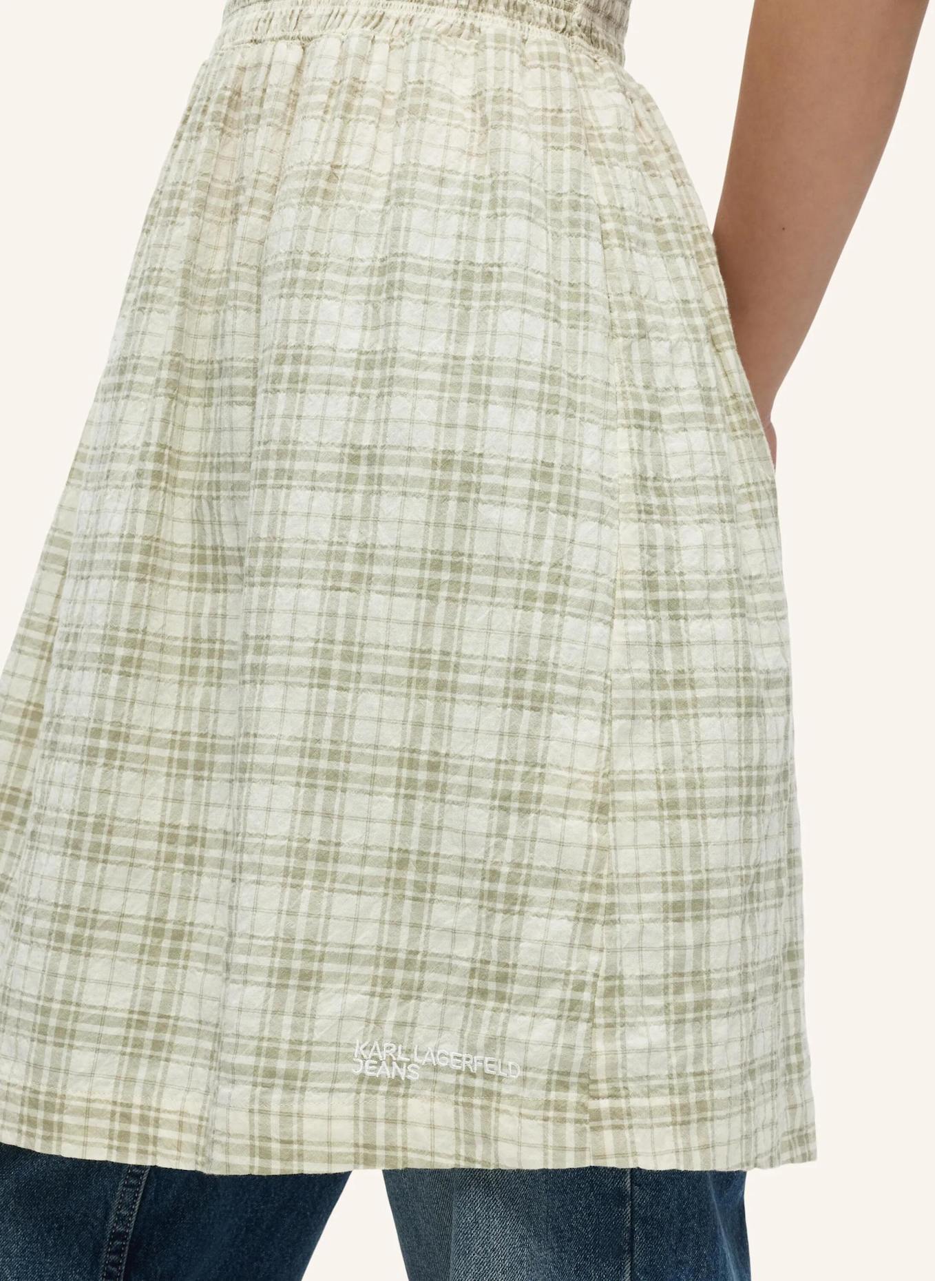 KARL LAGERFELD JEANS Kleid: HELLGRÜN