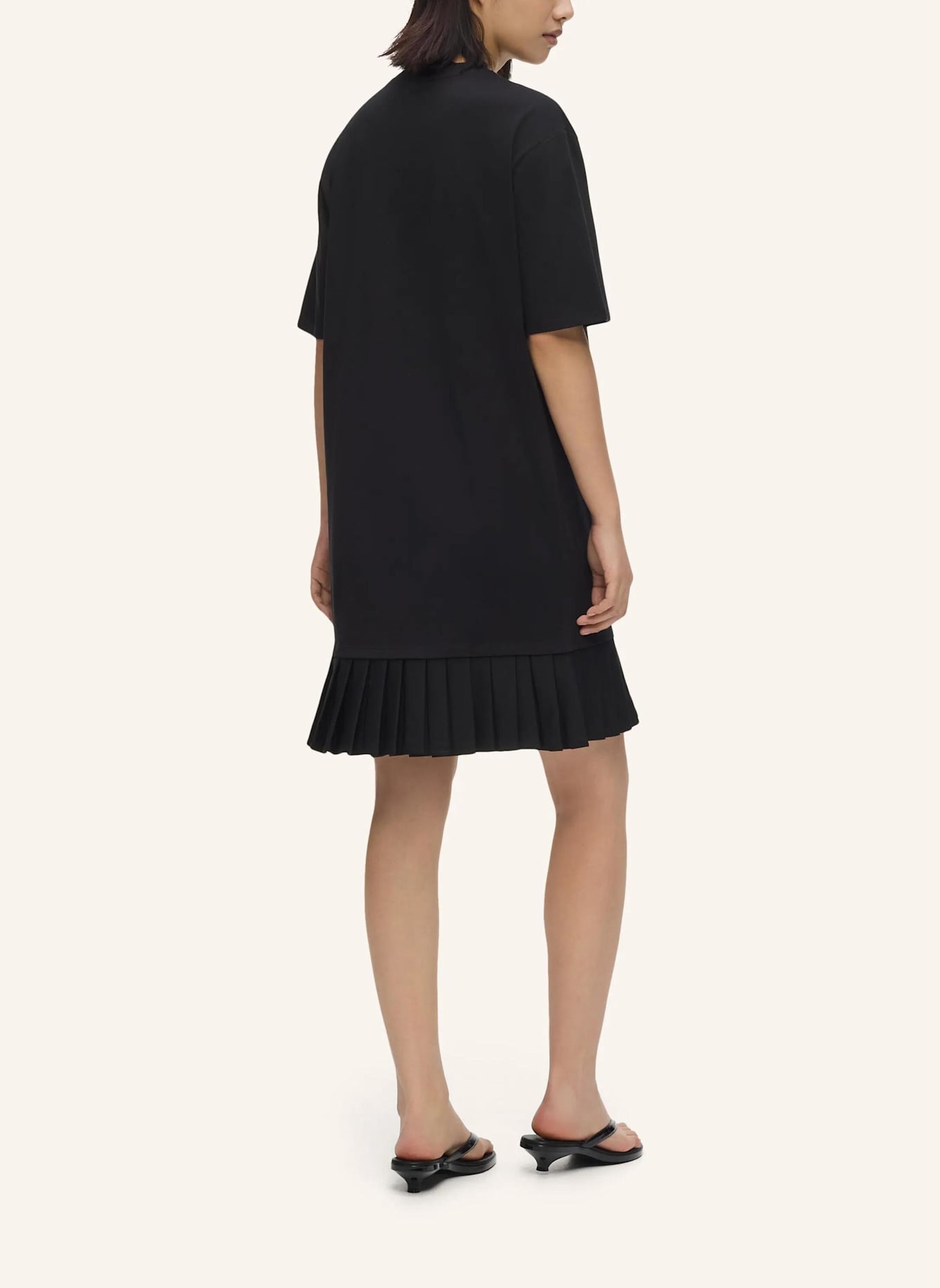 KARL LAGERFELD JEANS Kleid: SCHWARZ