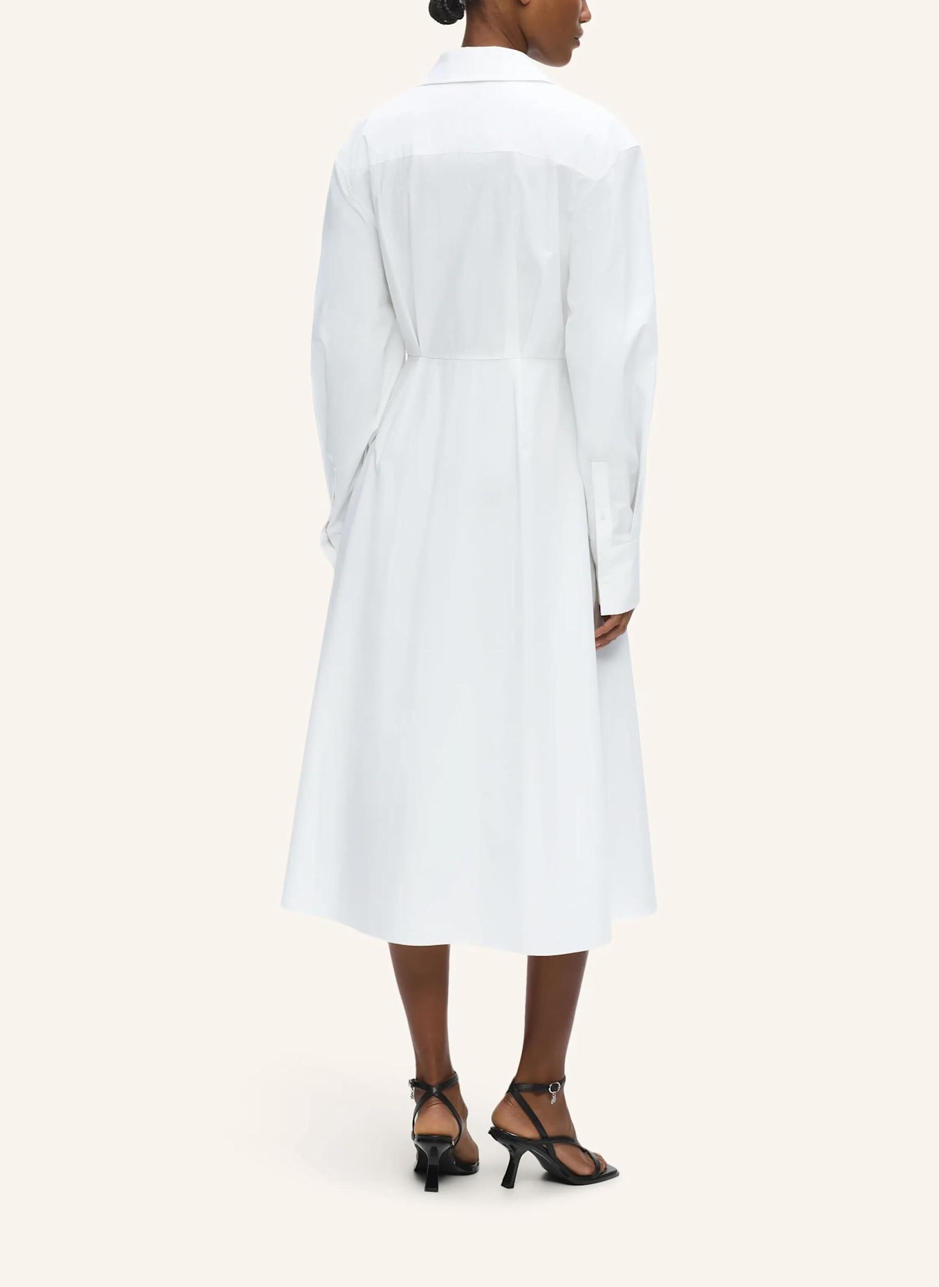 KARL LAGERFELD Kleid: WEISS