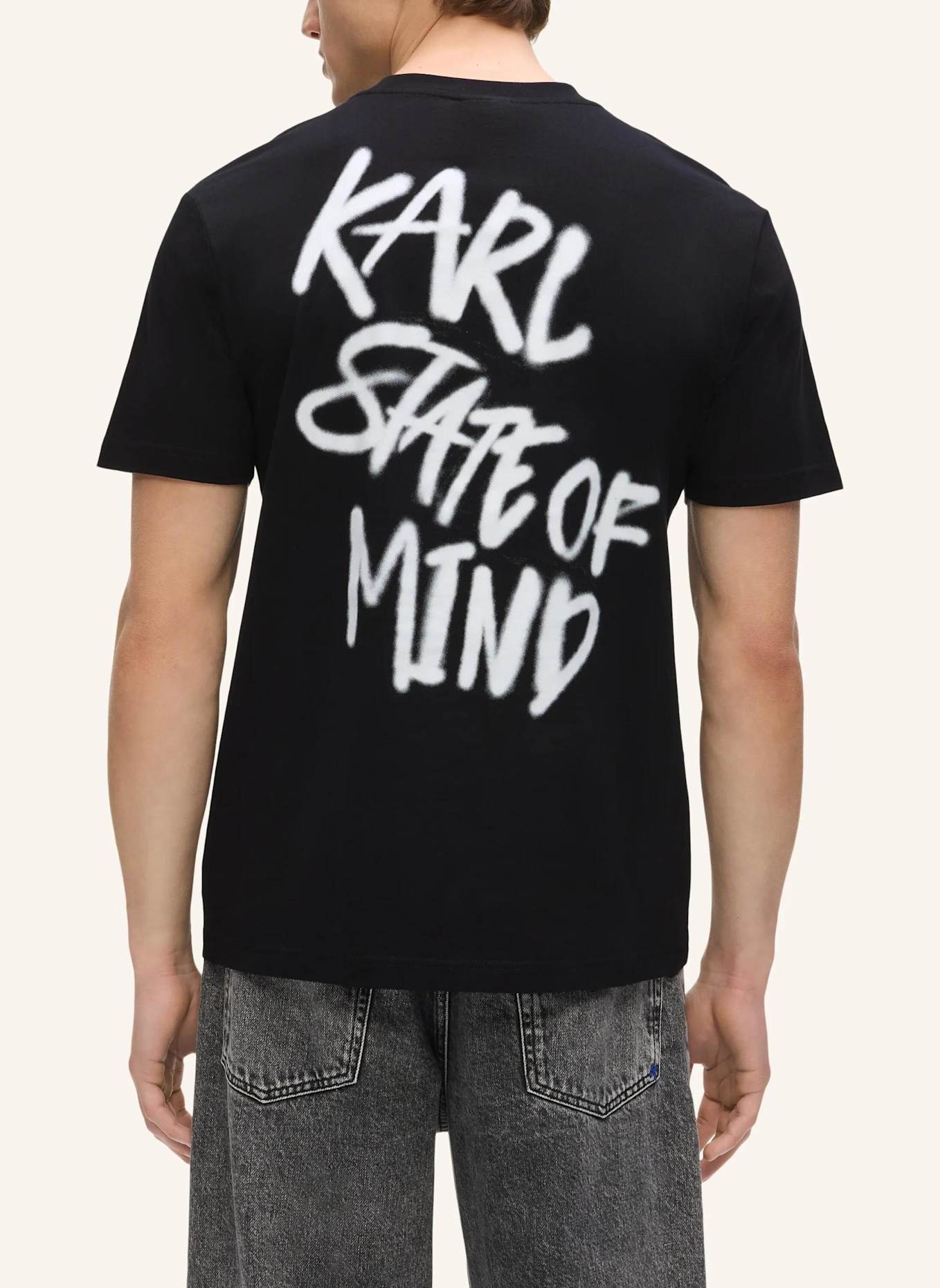 KARL LAGERFELD JEANS T-shirt: SCHWARZ