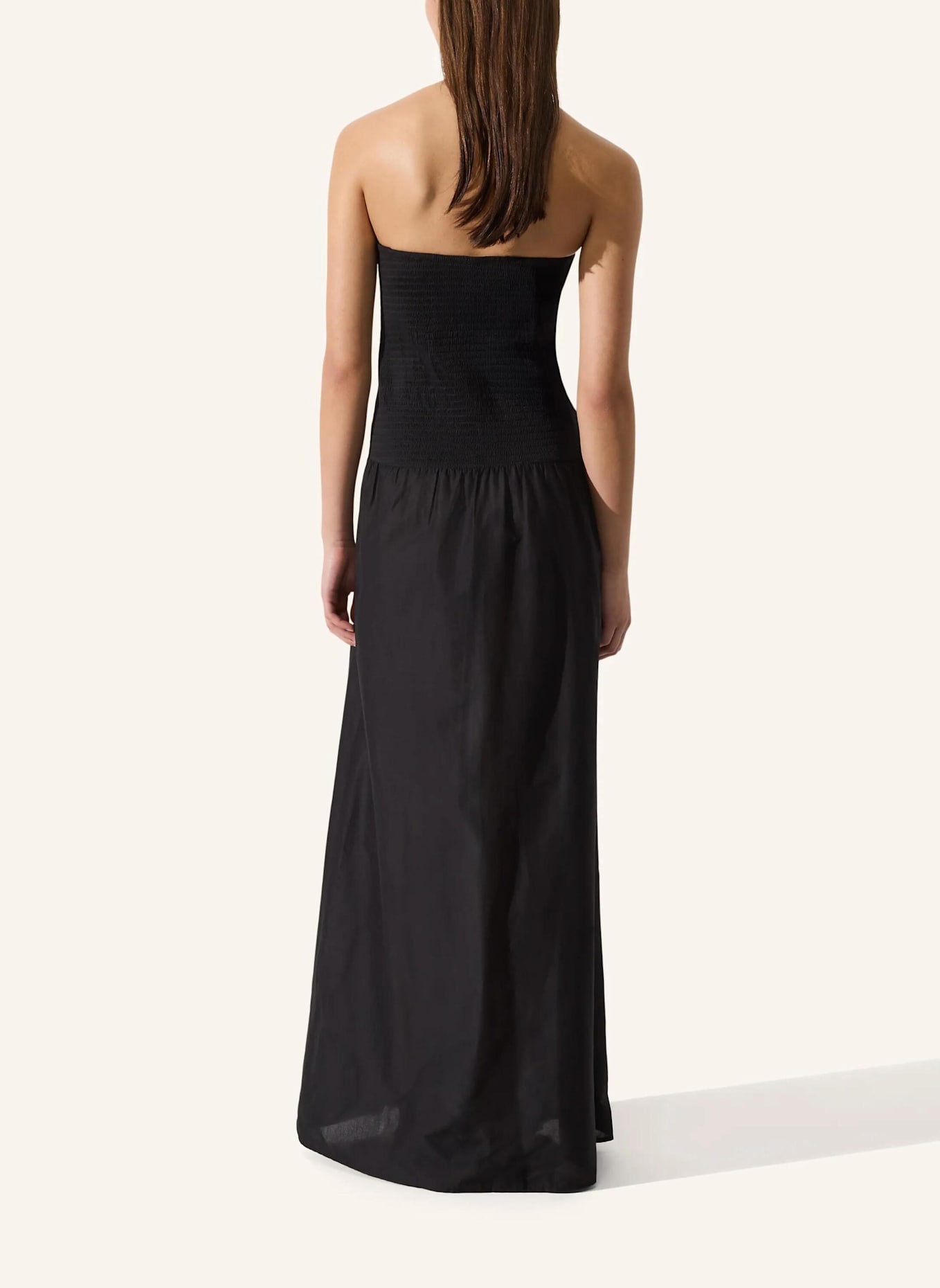 KARL LAGERFELD Strandkleid: SCHWARZ