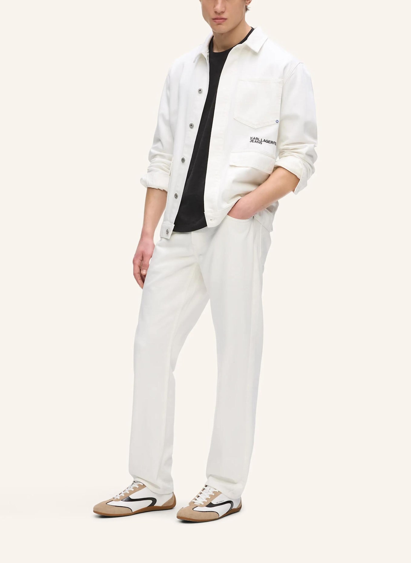 KARL LAGERFELD JEANS T-shirt: SCHWARZ