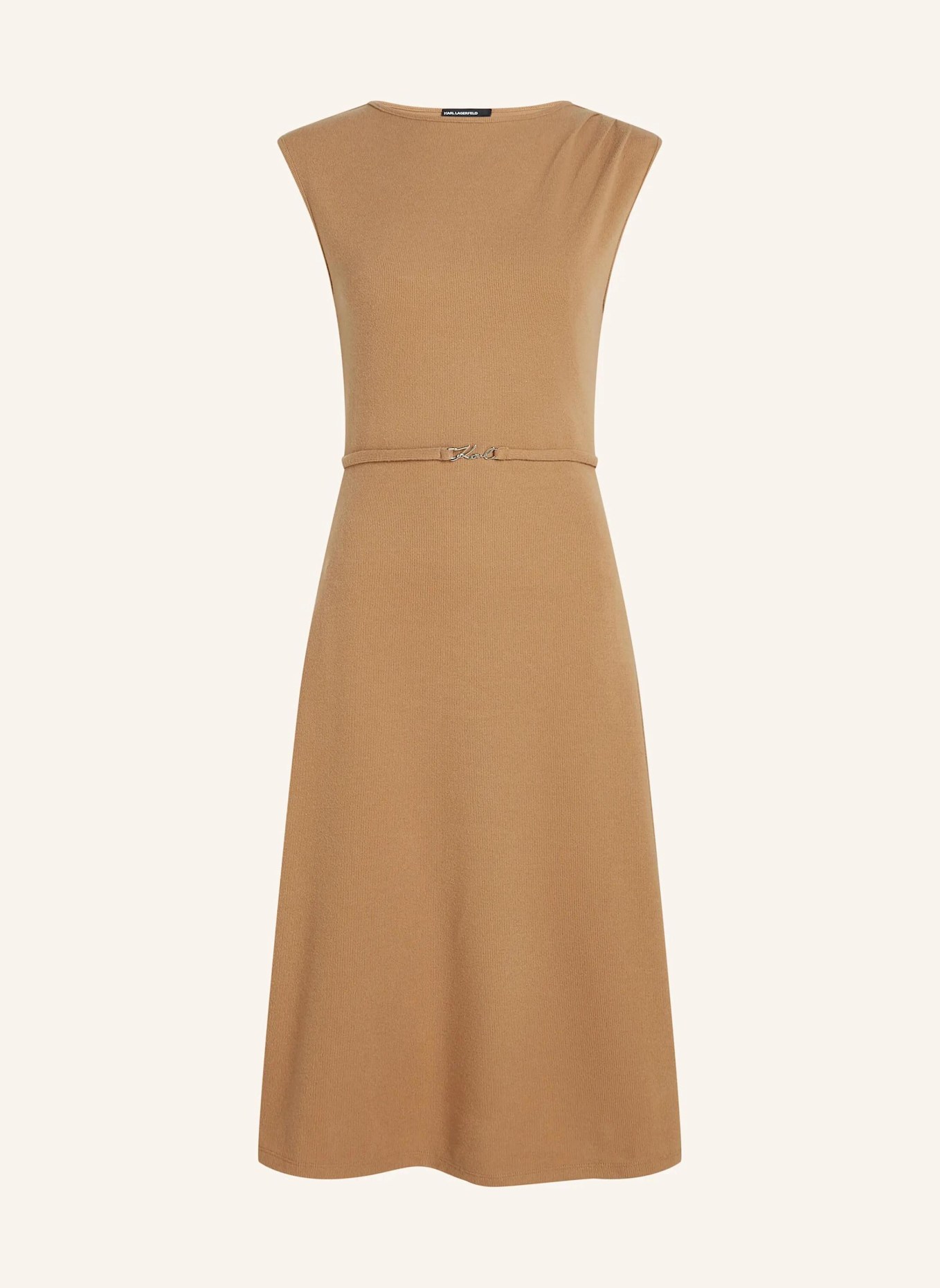 KARL LAGERFELD Kleid: BRAUN