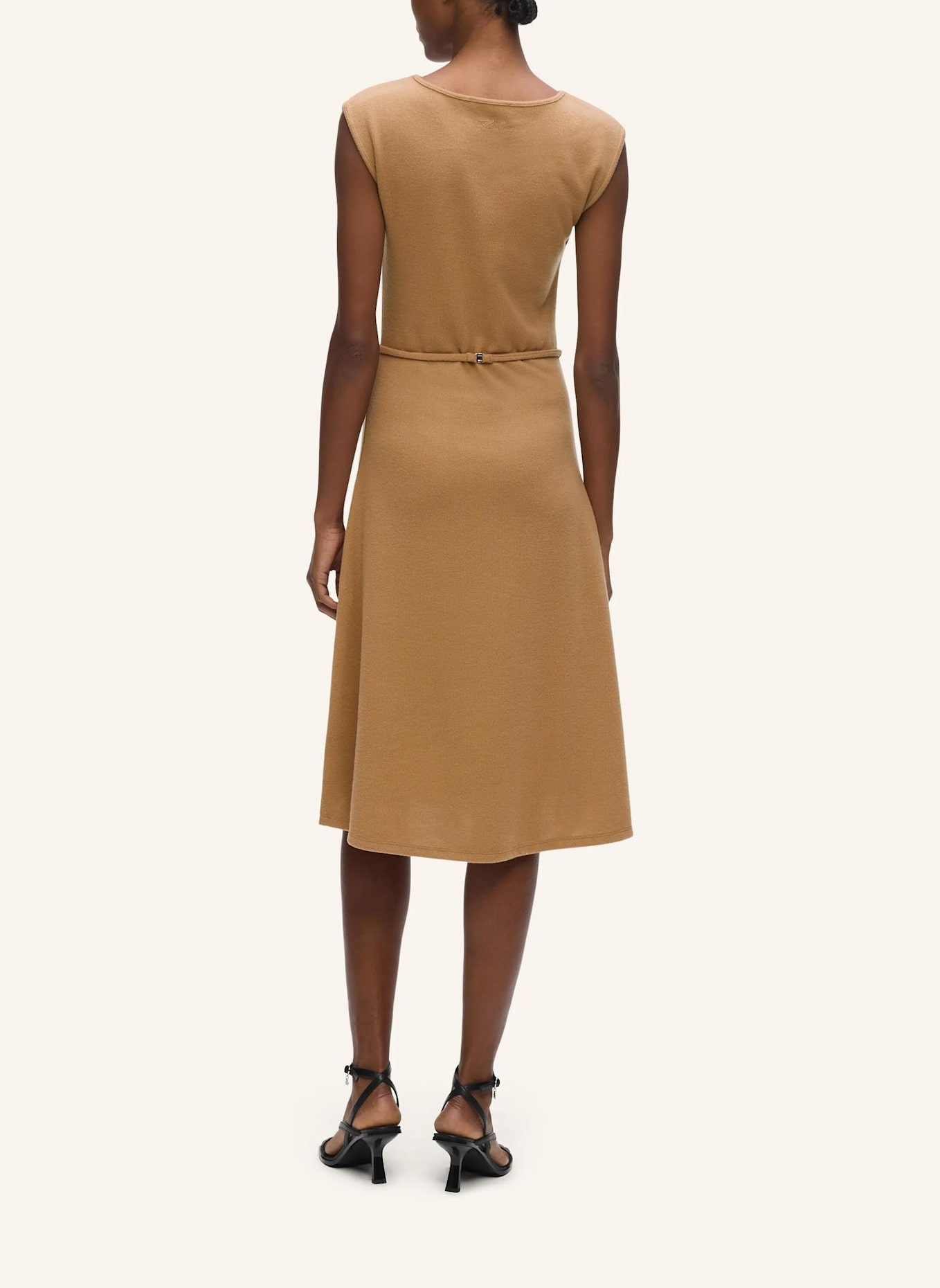 KARL LAGERFELD Kleid: BRAUN