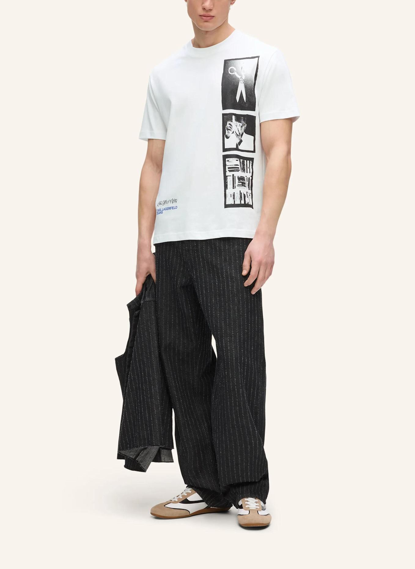 KARL LAGERFELD JEANS T-shirt: WEISS