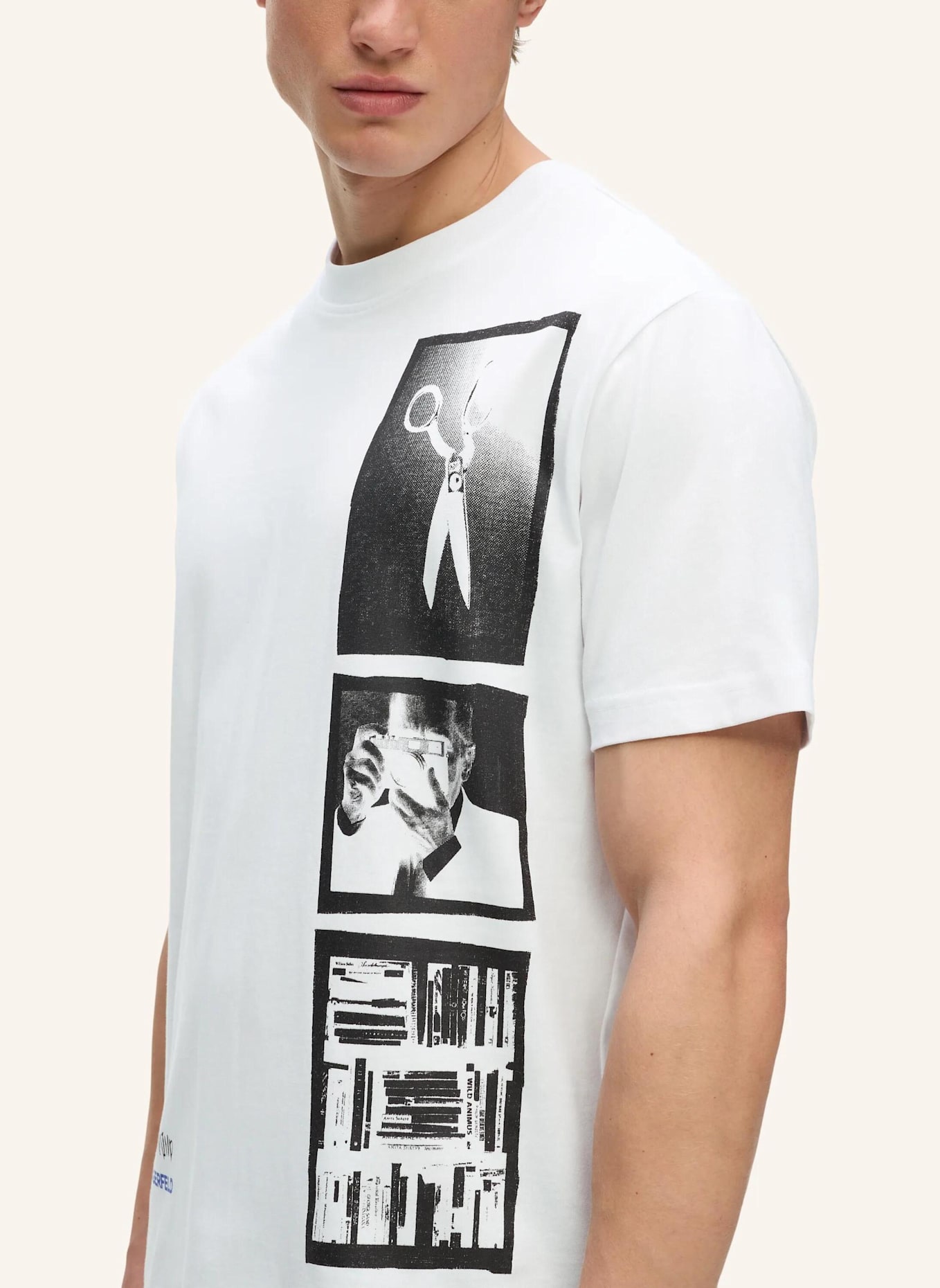 KARL LAGERFELD JEANS T-shirt: WEISS