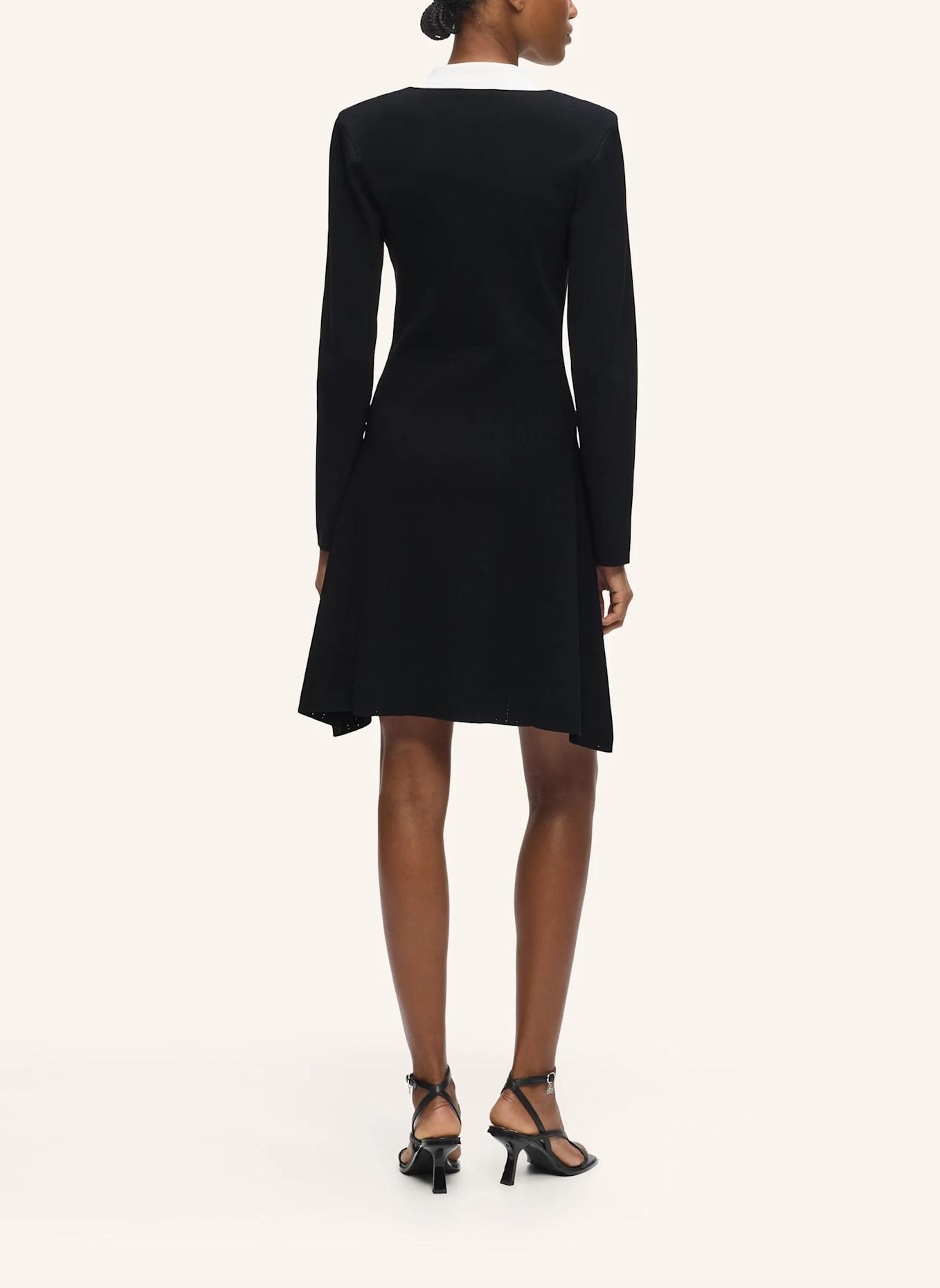 KARL LAGERFELD Kleid: SCHWARZ