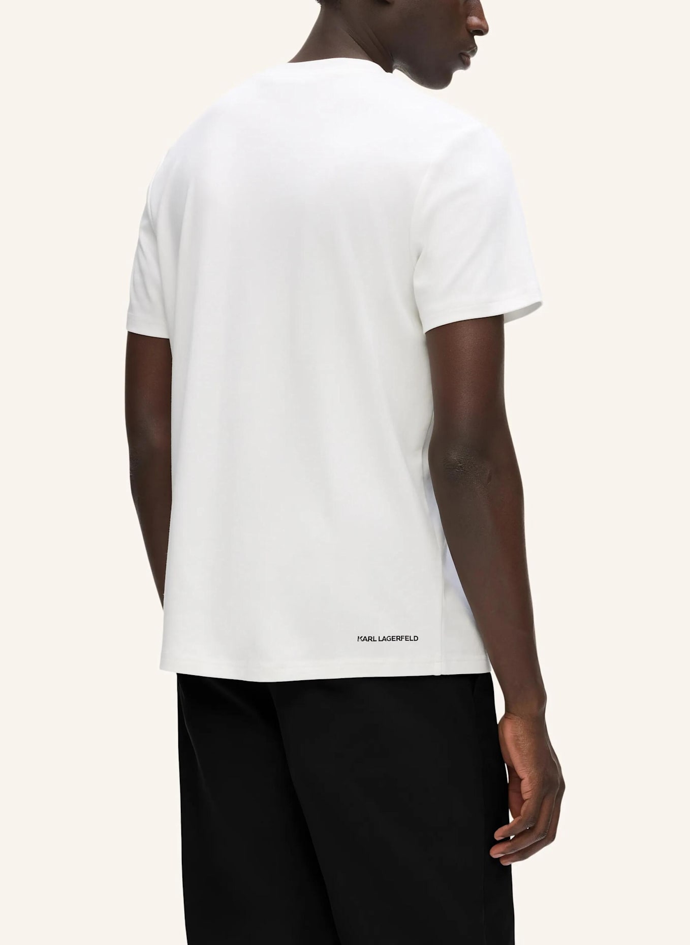 KARL LAGERFELD T-shirt: WEISS