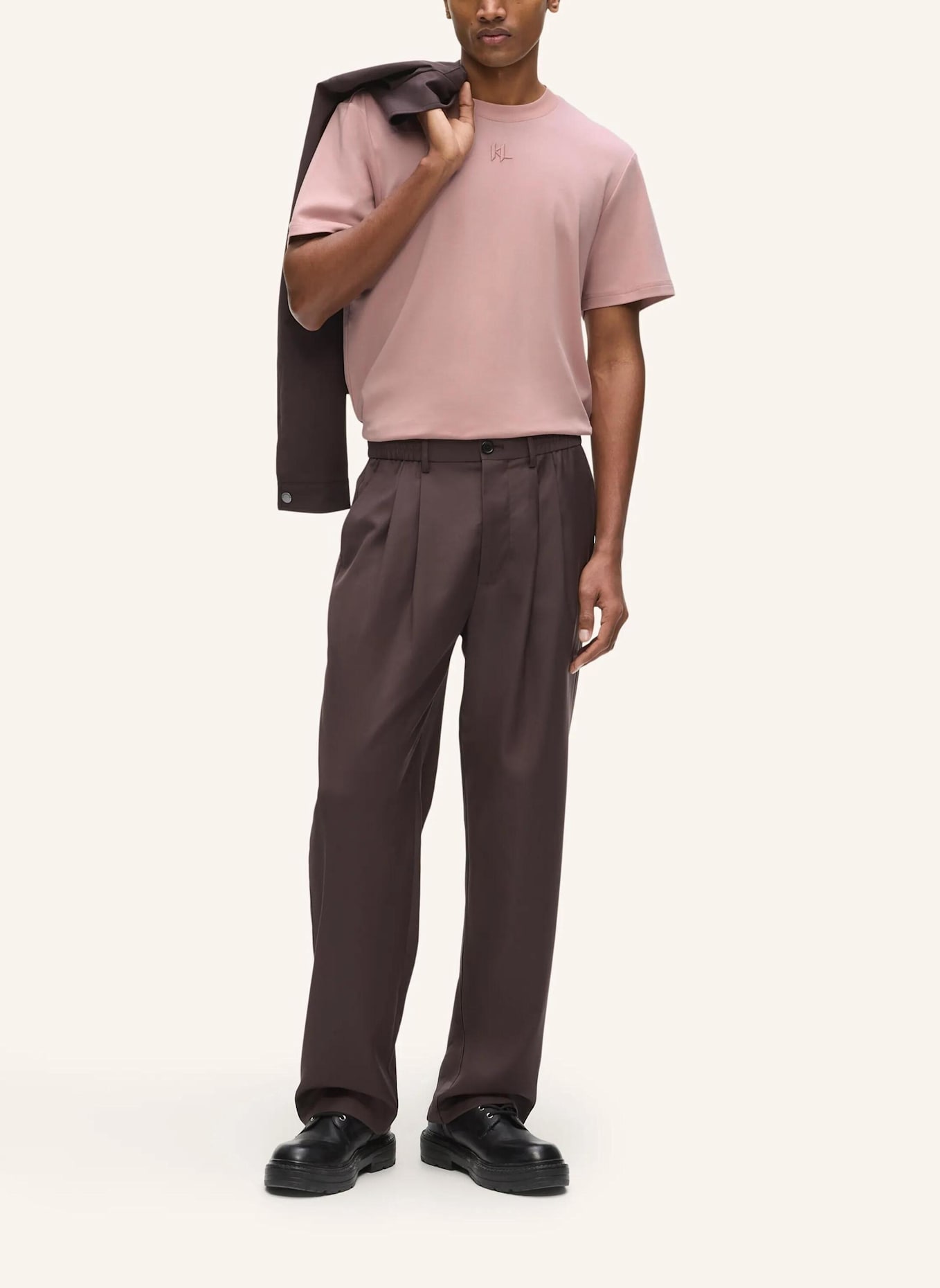 KARL LAGERFELD T-shirt: PINK