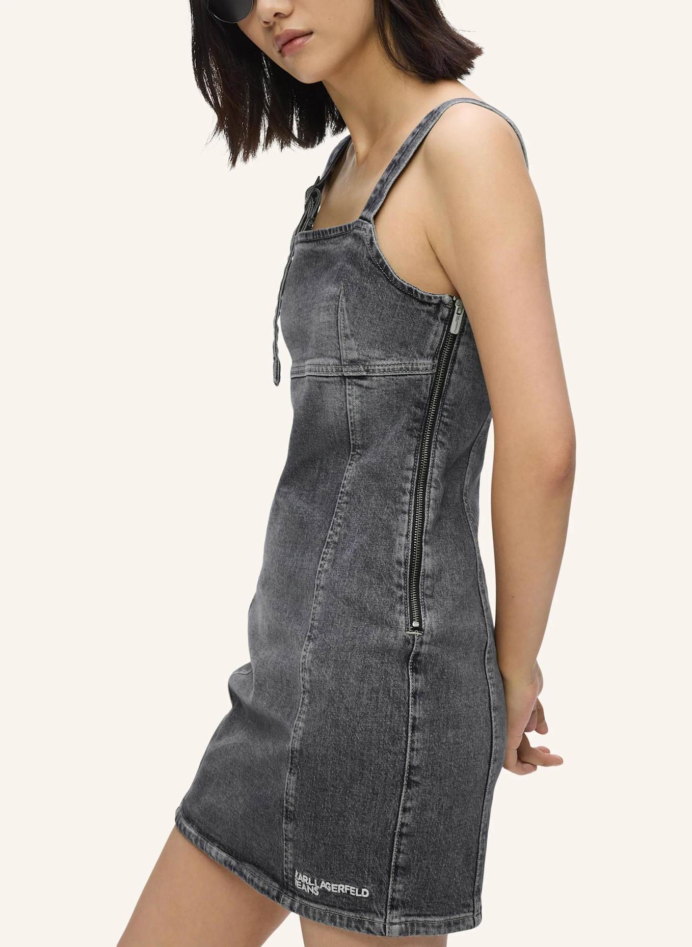 KARL LAGERFELD JEANS Kleid: HELLBLAU