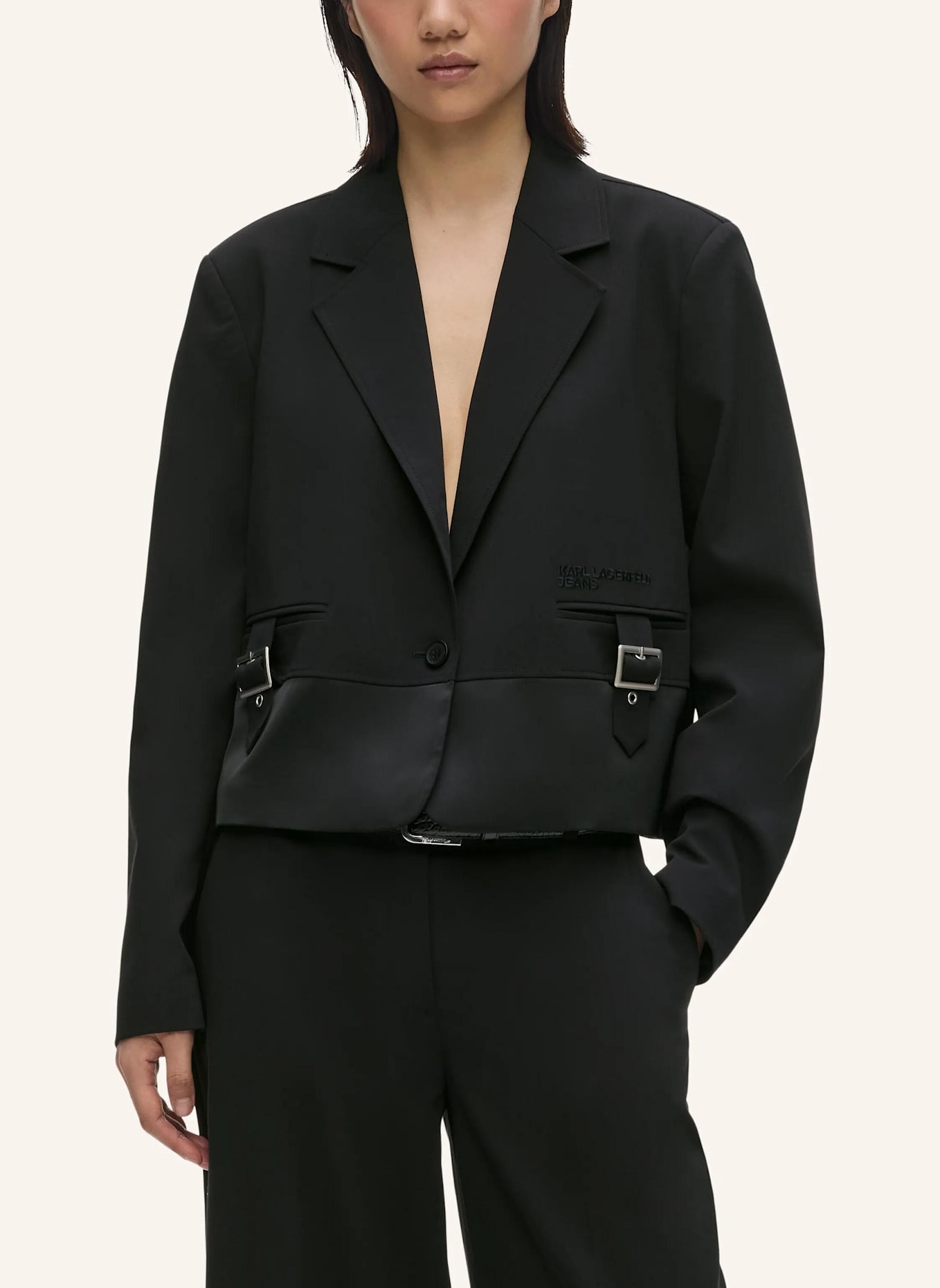 KARL LAGERFELD JEANS Blazer: SCHWARZ