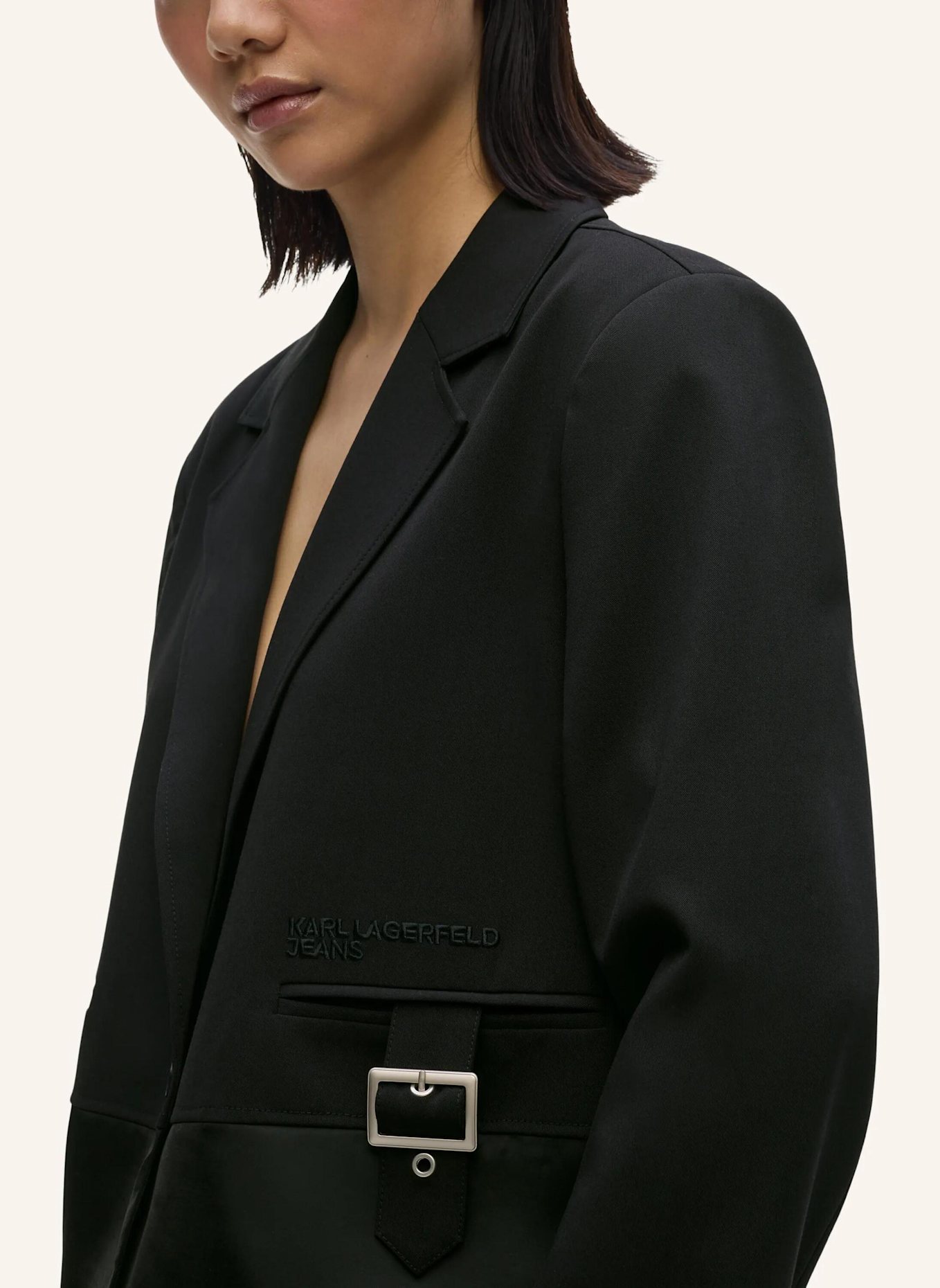 KARL LAGERFELD JEANS Blazer: SCHWARZ