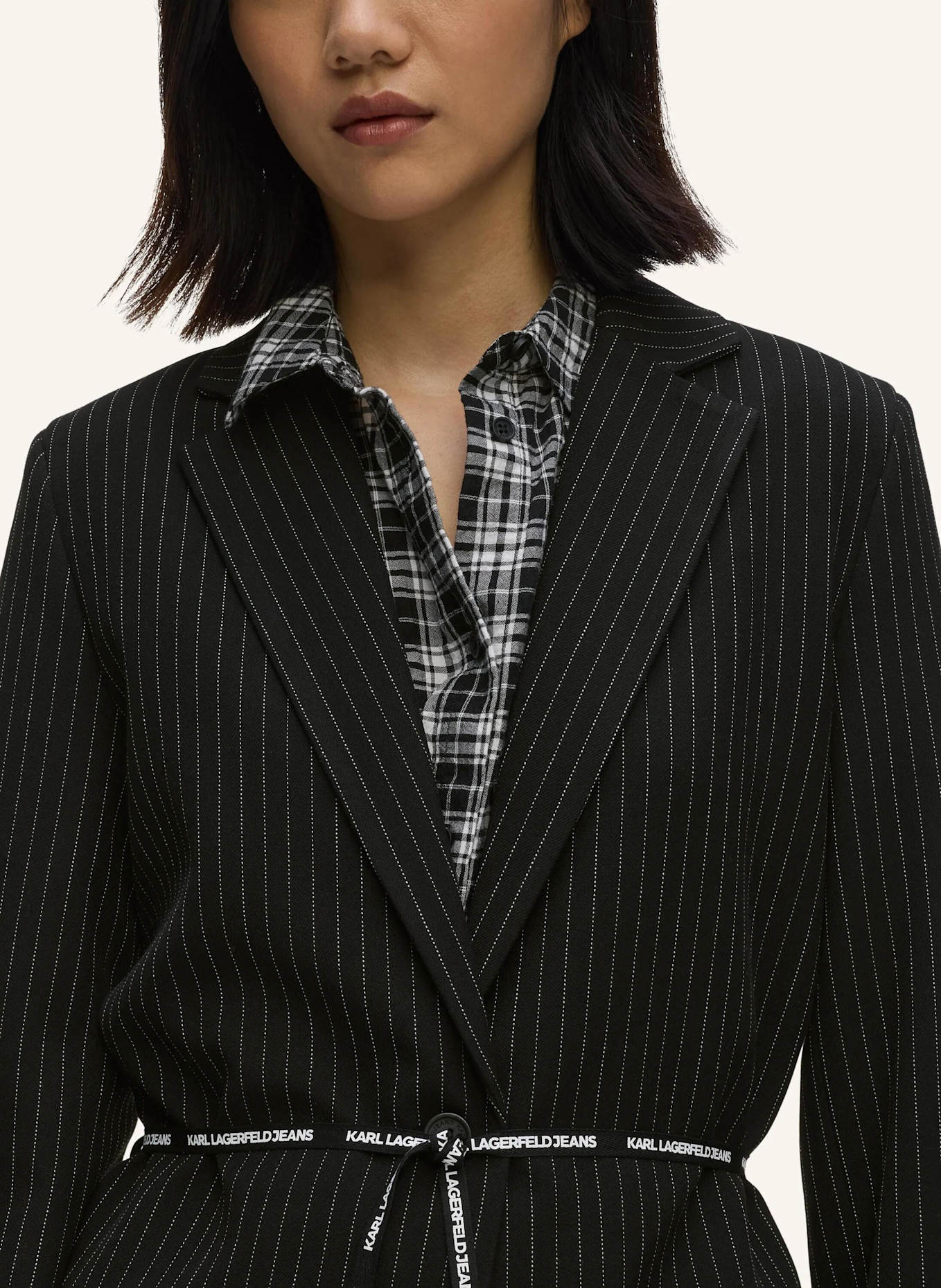 KARL LAGERFELD JEANS Blazer: SCHWARZ