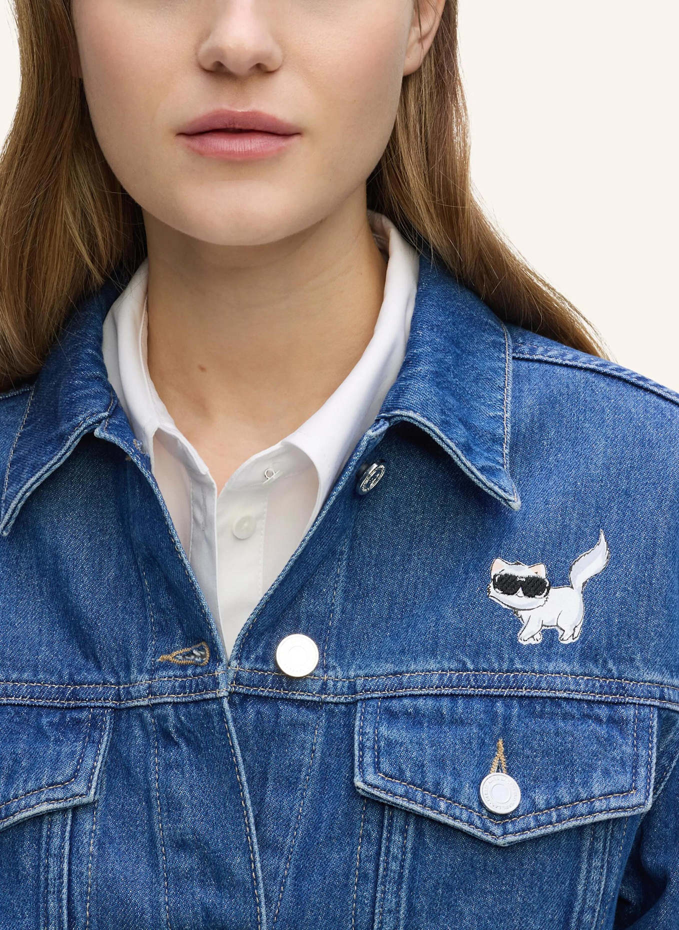 KARL LAGERFELD Jacke: BLAU