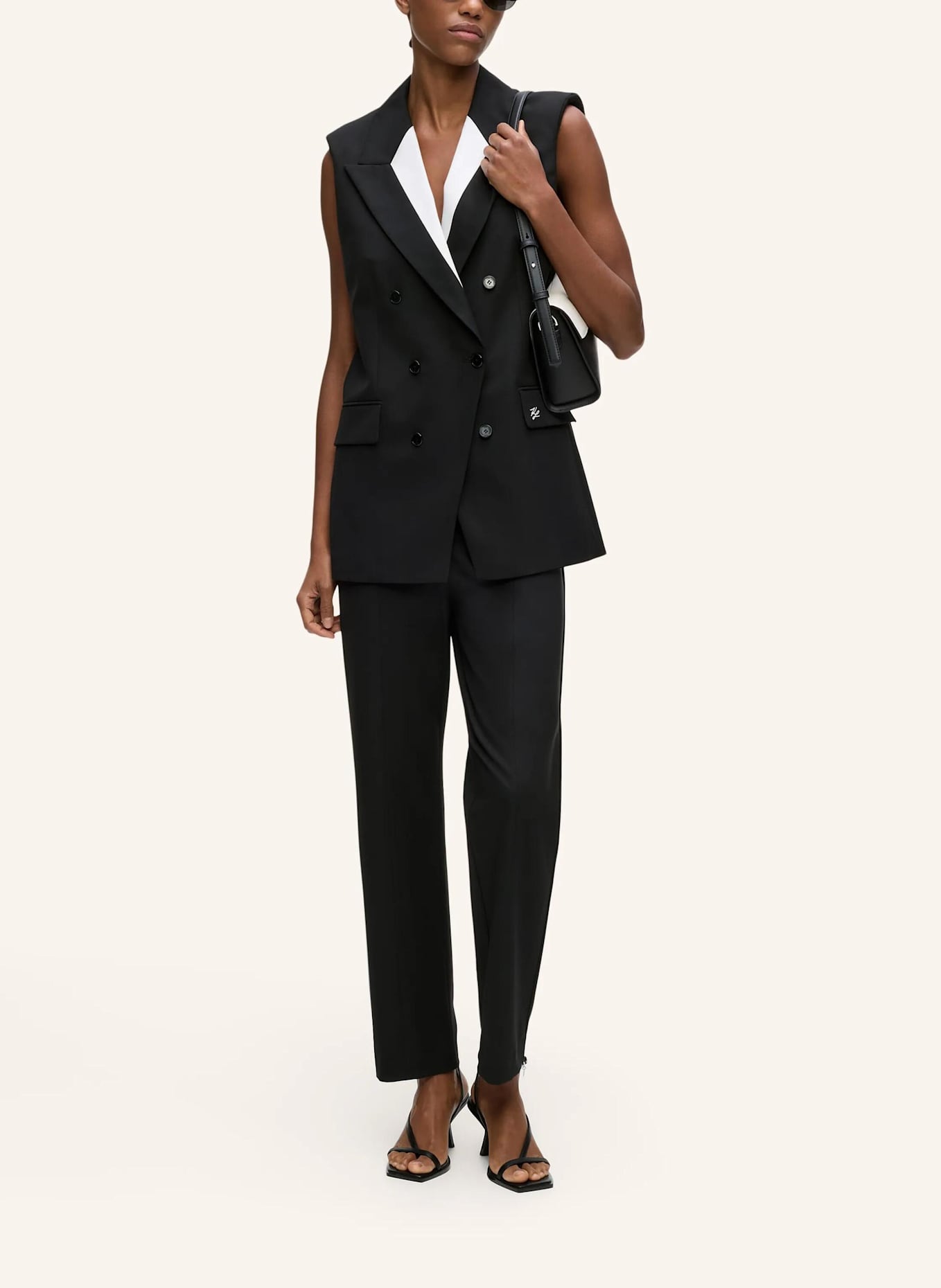 KARL LAGERFELD Blazer: SCHWARZ