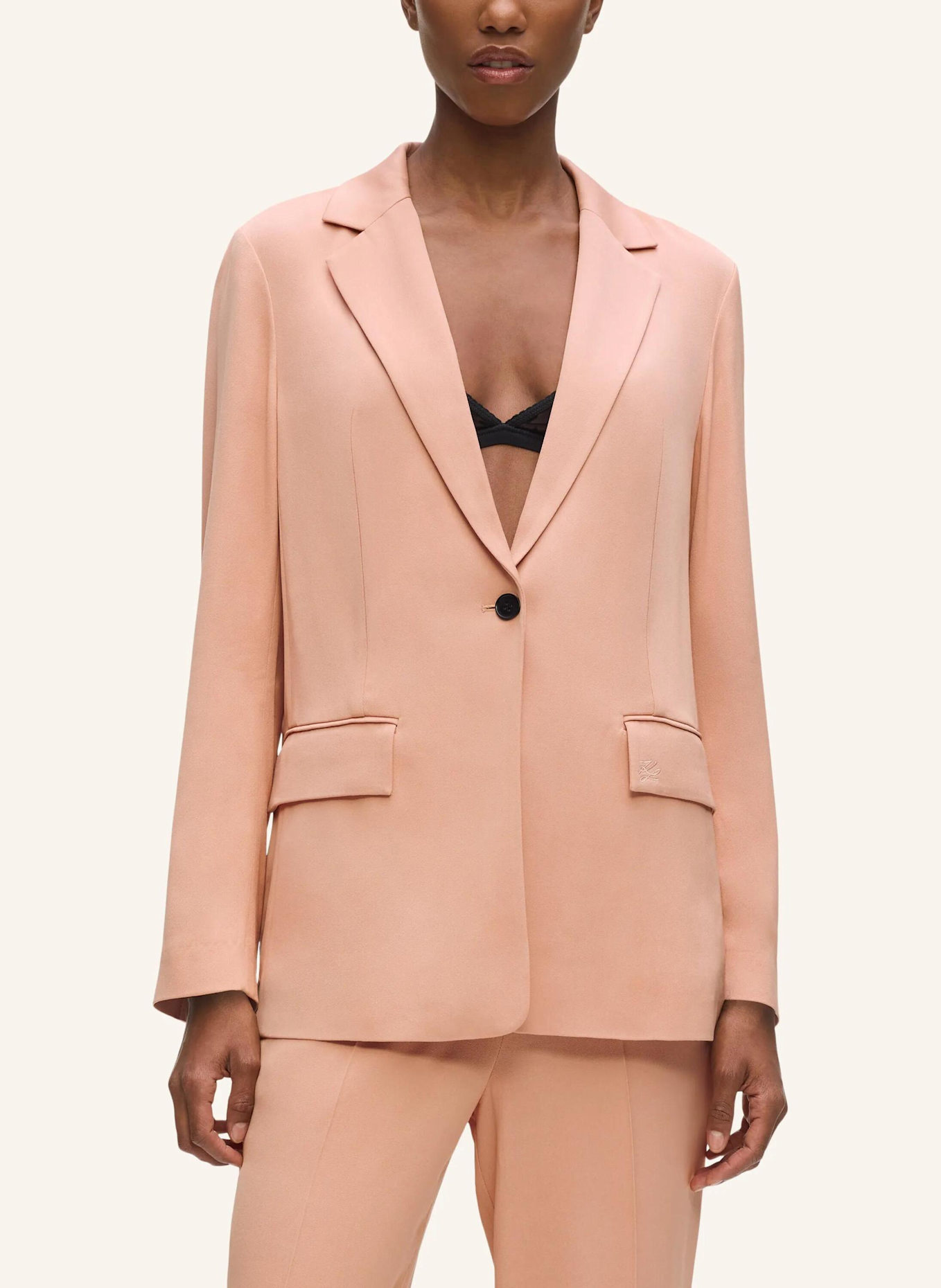 KARL LAGERFELD Blazer: PINK