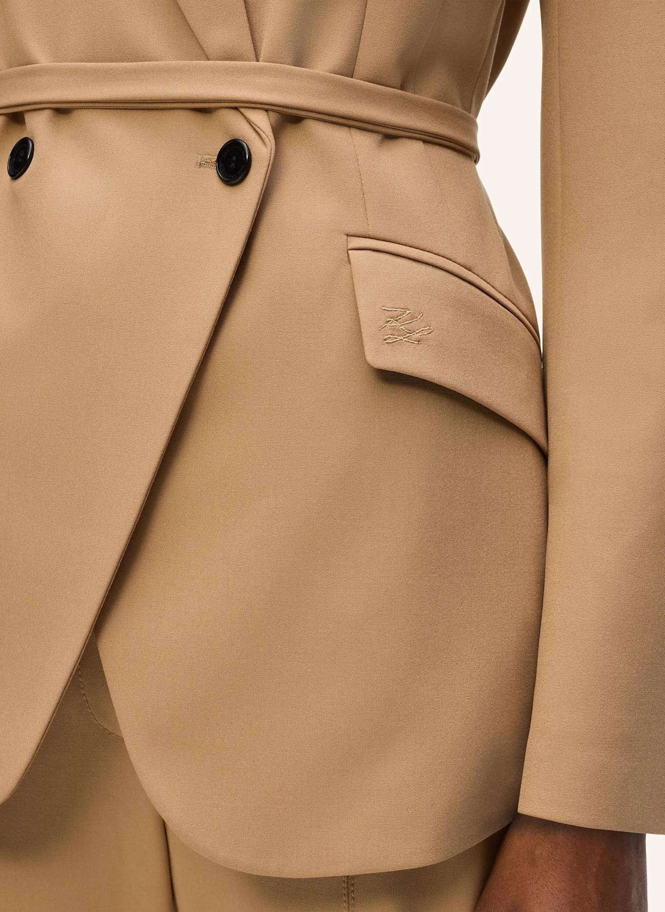 KARL LAGERFELD Blazer: BRAUN