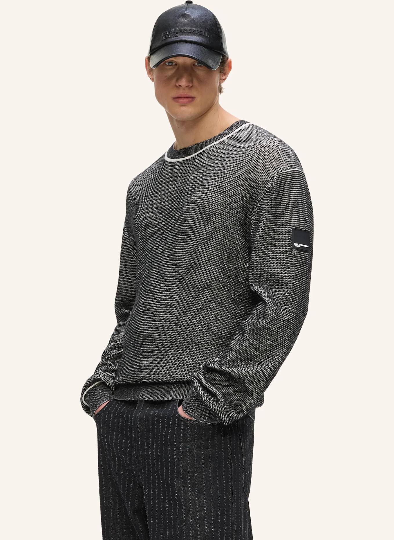 KARL LAGERFELD JEANS Sweatshirt: SCHWARZ