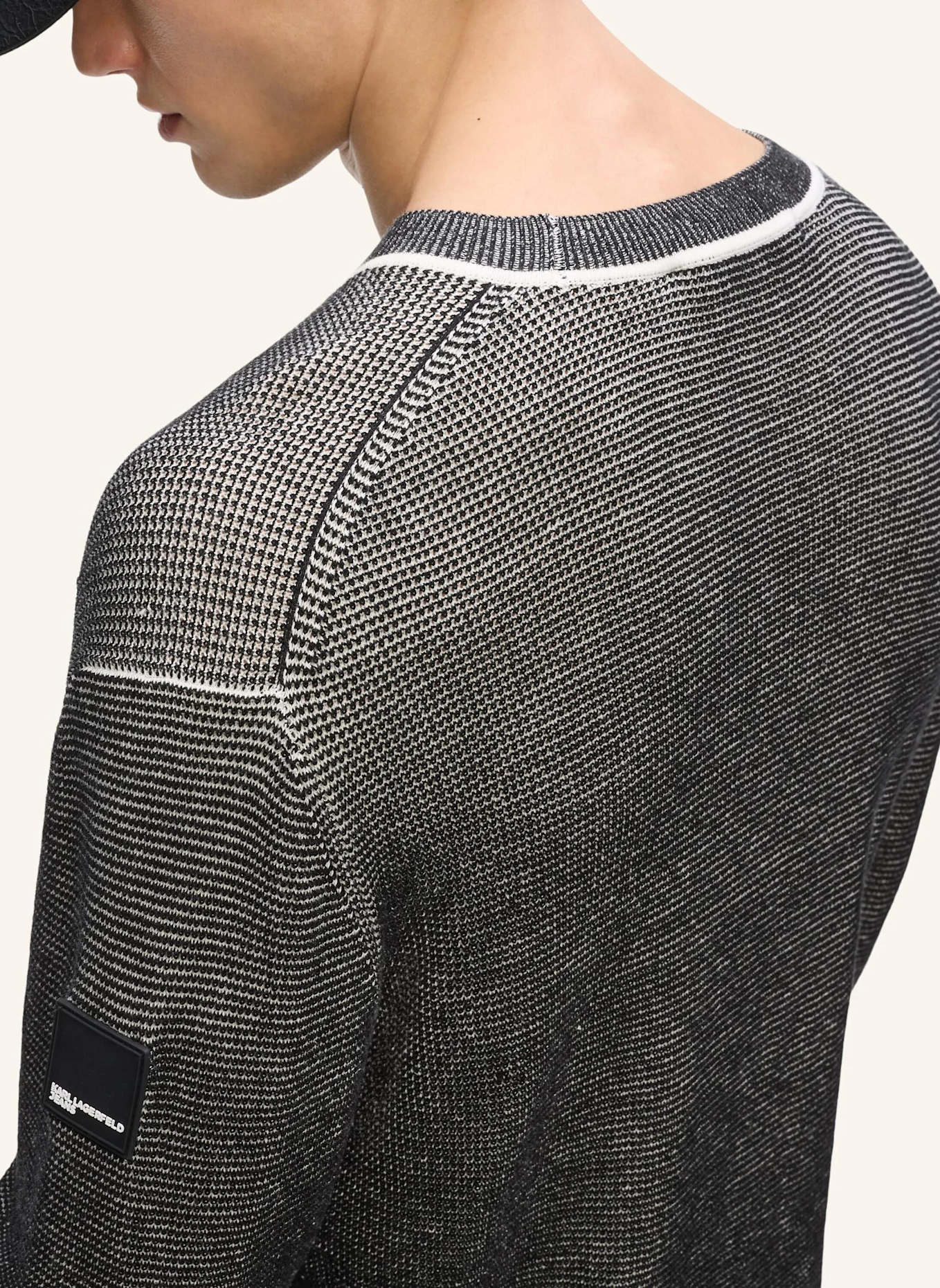 KARL LAGERFELD JEANS Sweatshirt: SCHWARZ