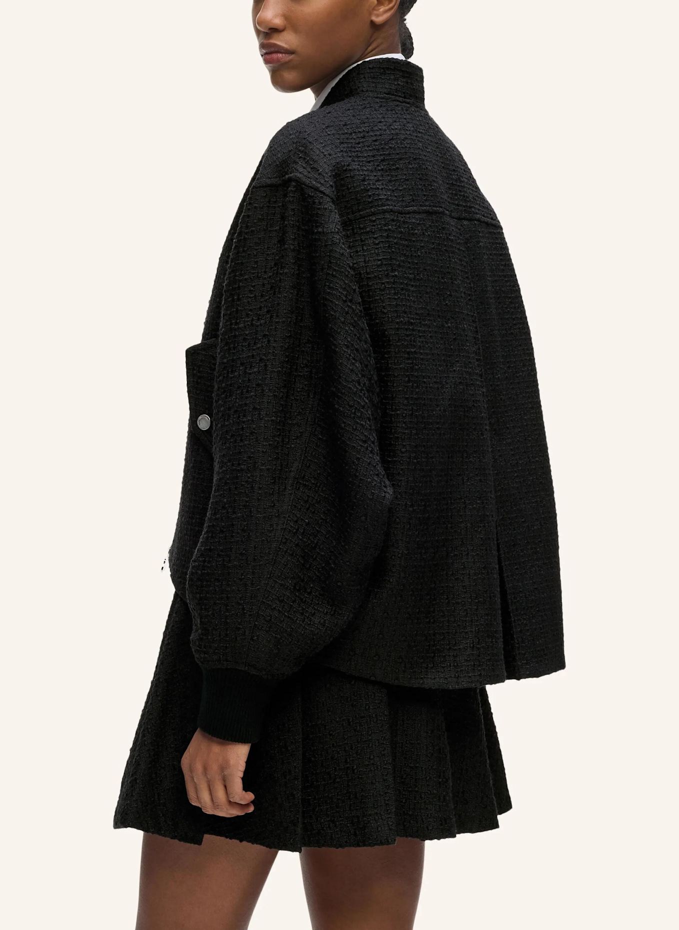 KARL LAGERFELD Jacke: SCHWARZ