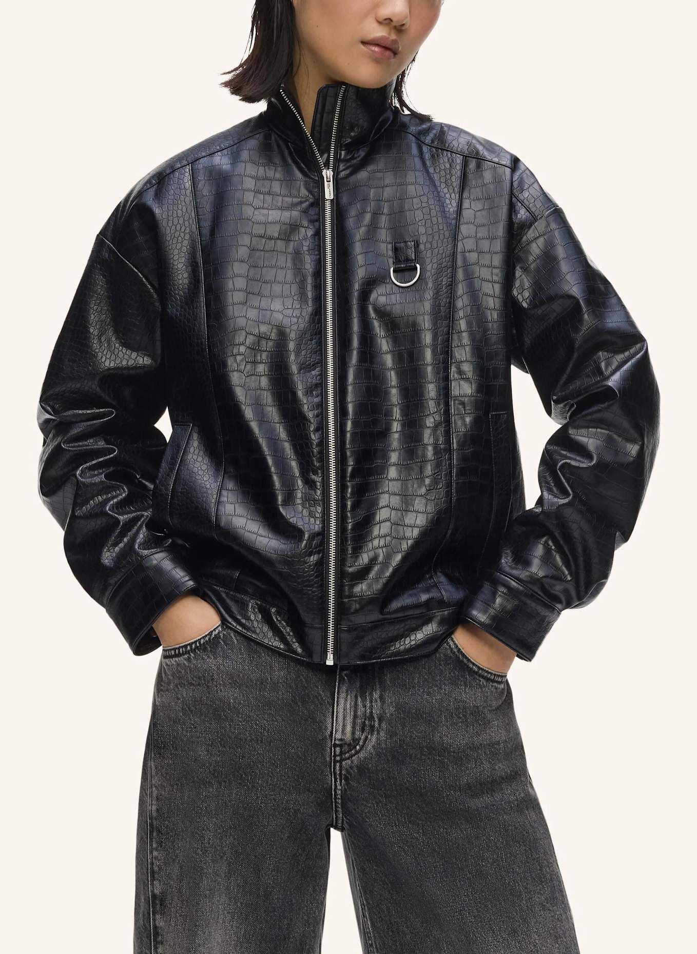 KARL LAGERFELD JEANS Jacke: SCHWARZ