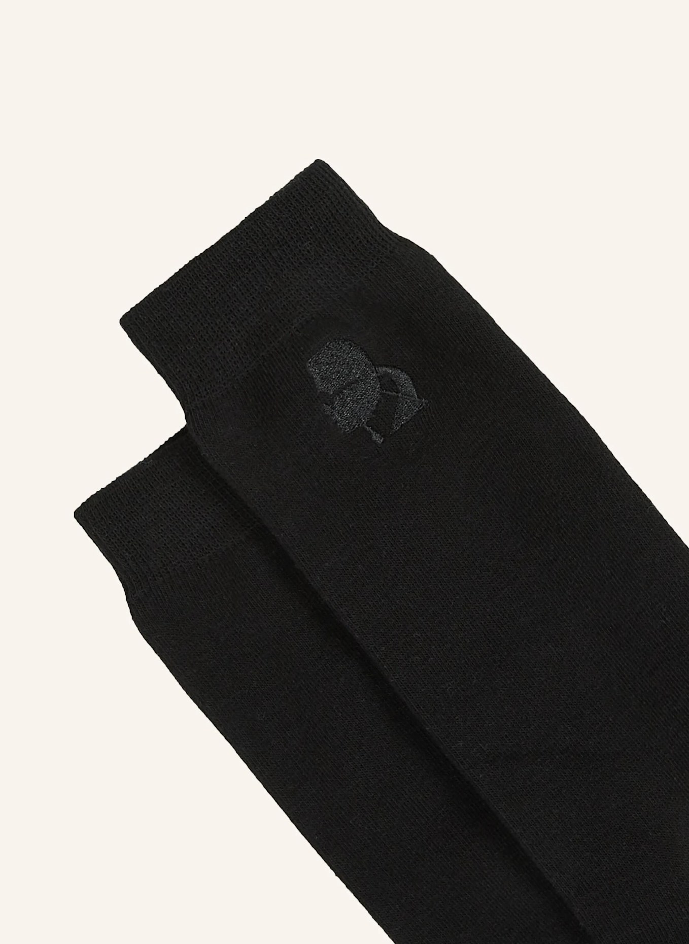 KARL LAGERFELD 5er-Pack Socken: SCHWARZ