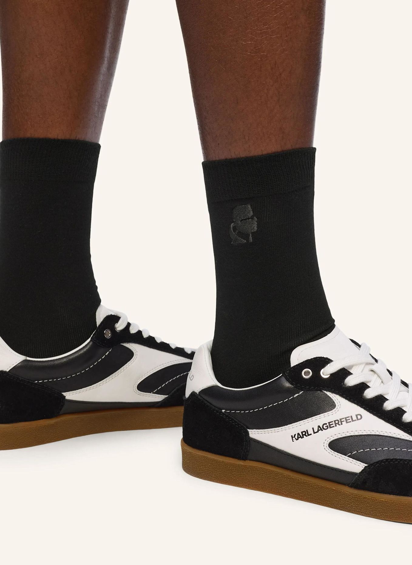 KARL LAGERFELD 5er-Pack Socken: SCHWARZ