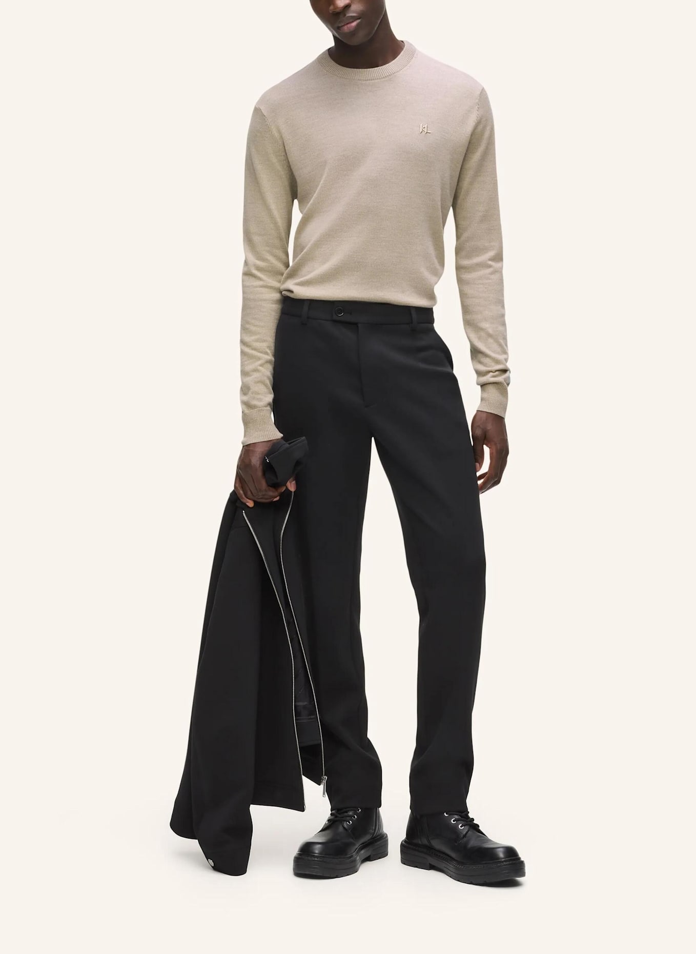 KARL LAGERFELD Sweatshirt: GELB