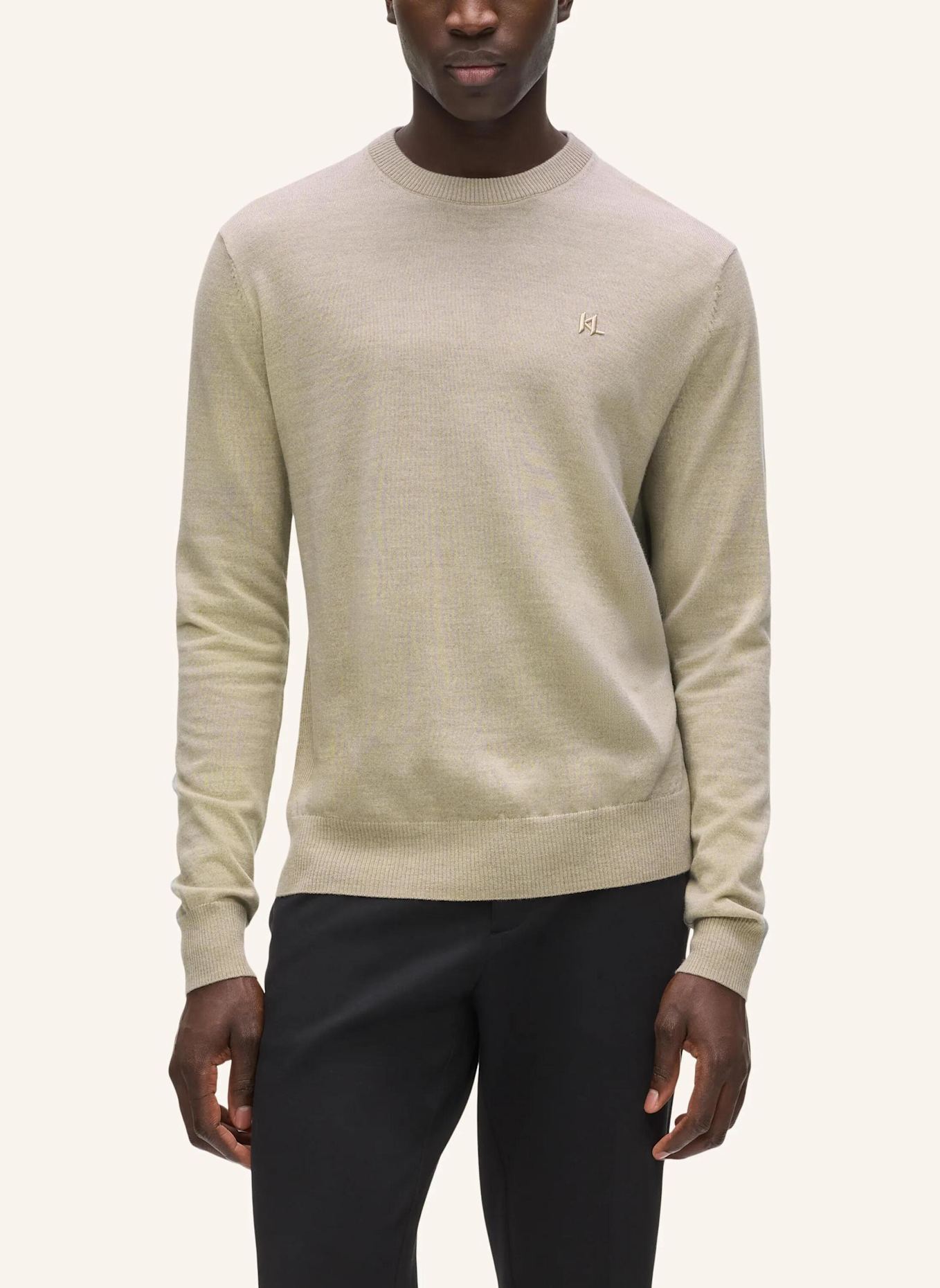 KARL LAGERFELD Sweatshirt: GELB