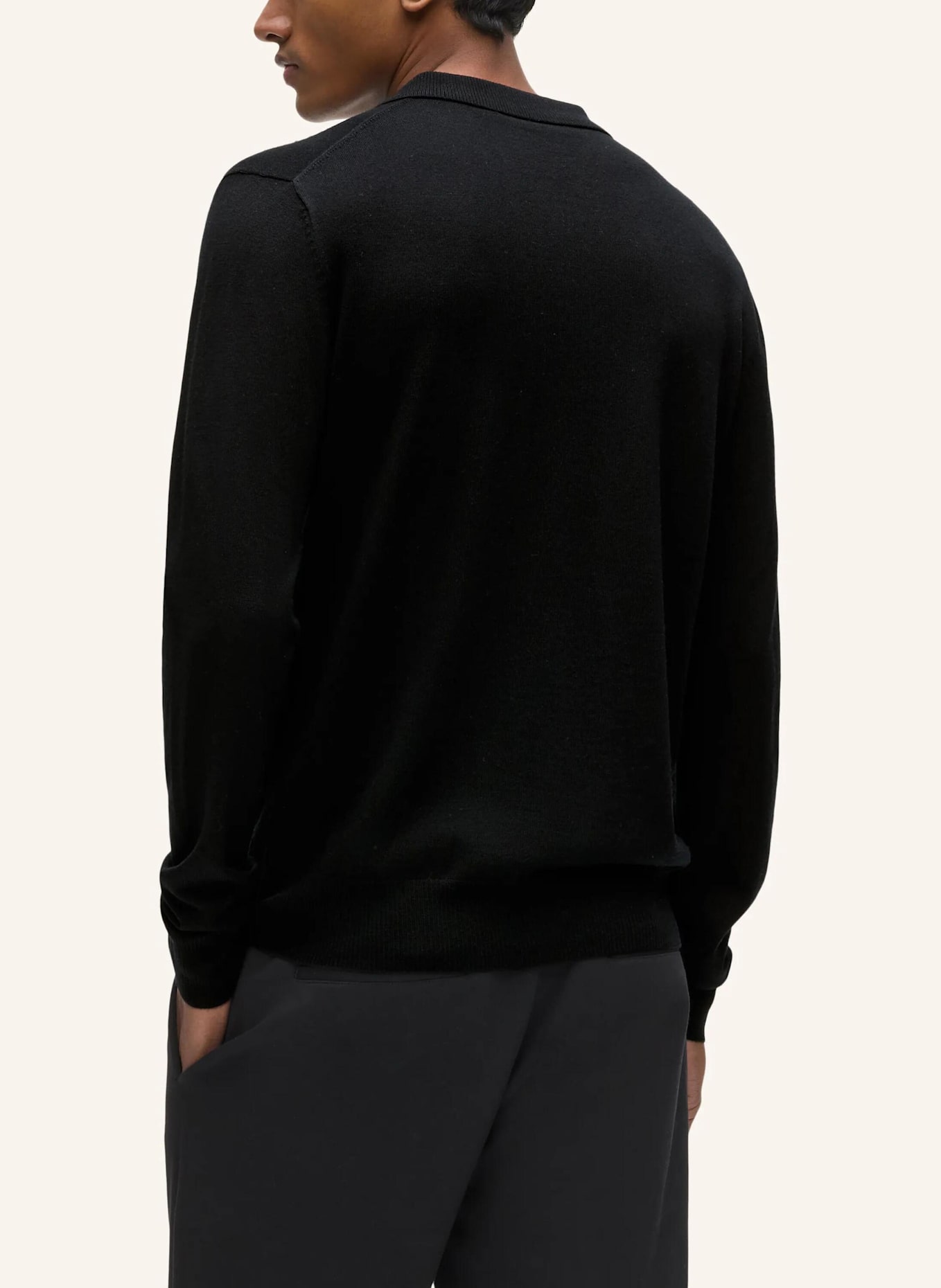 KARL LAGERFELD Poloshirt: SCHWARZ