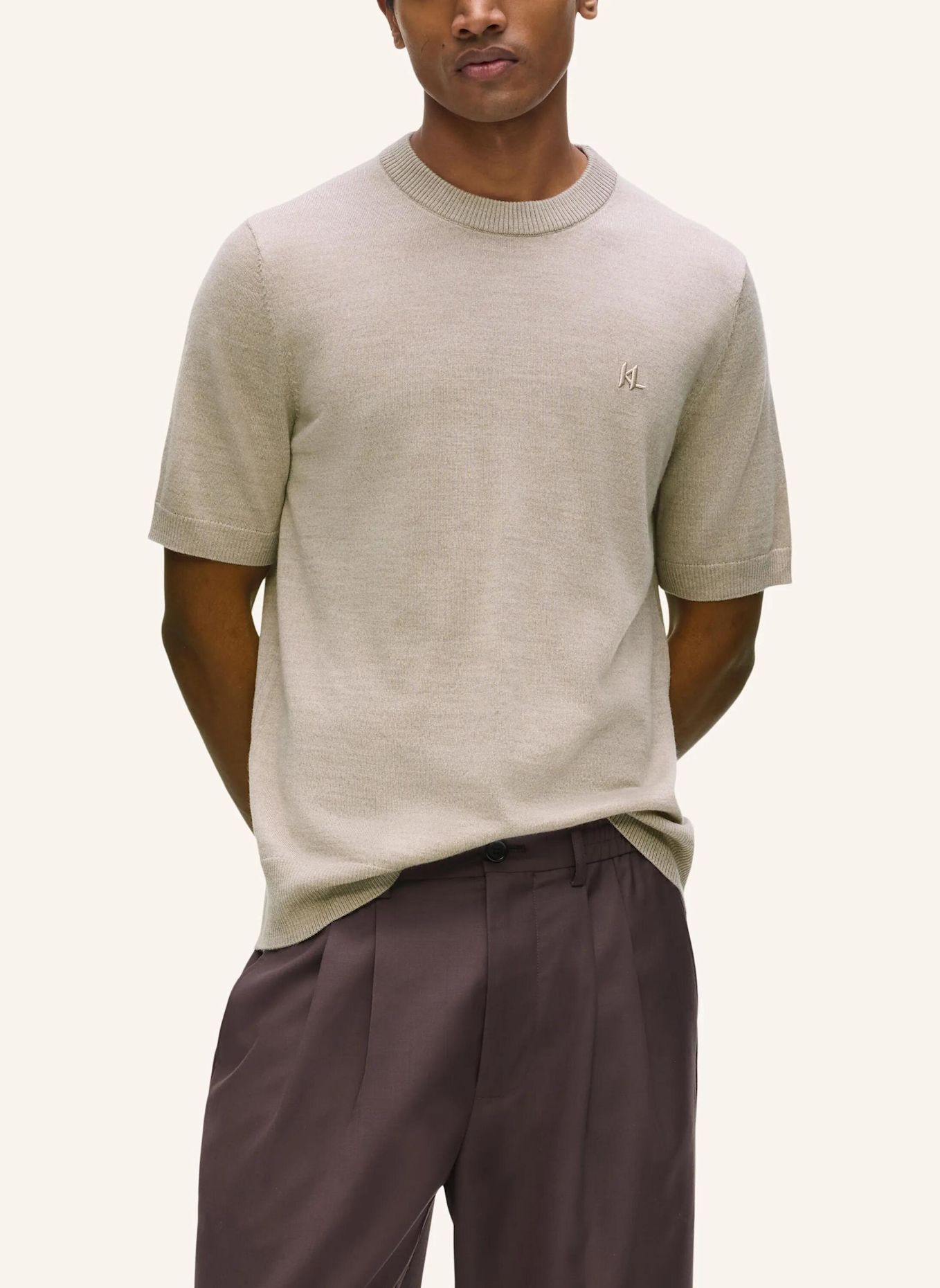 KARL LAGERFELD Sweatshirt: GELB