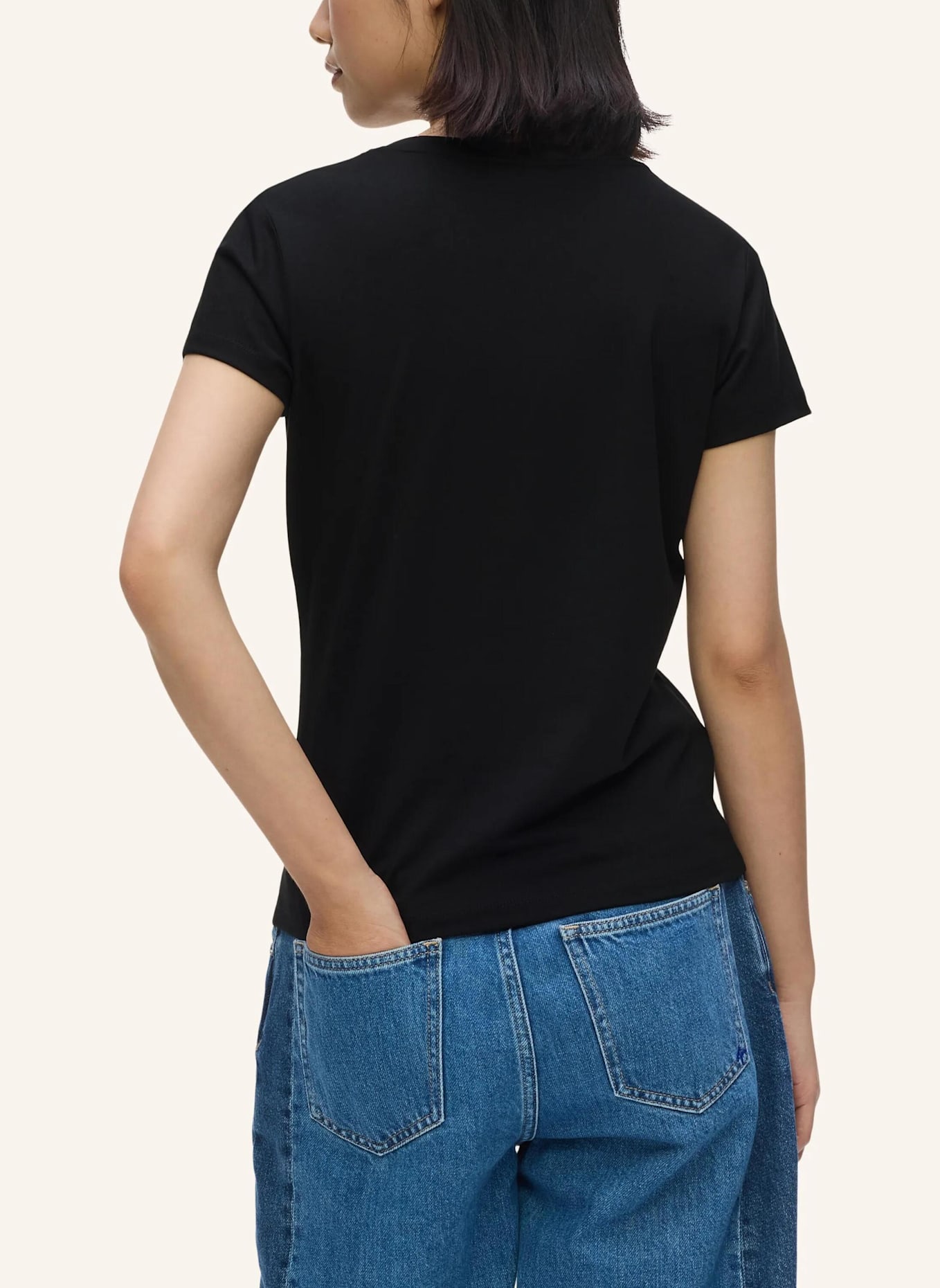 KARL LAGERFELD JEANS T-shirt: SCHWARZ