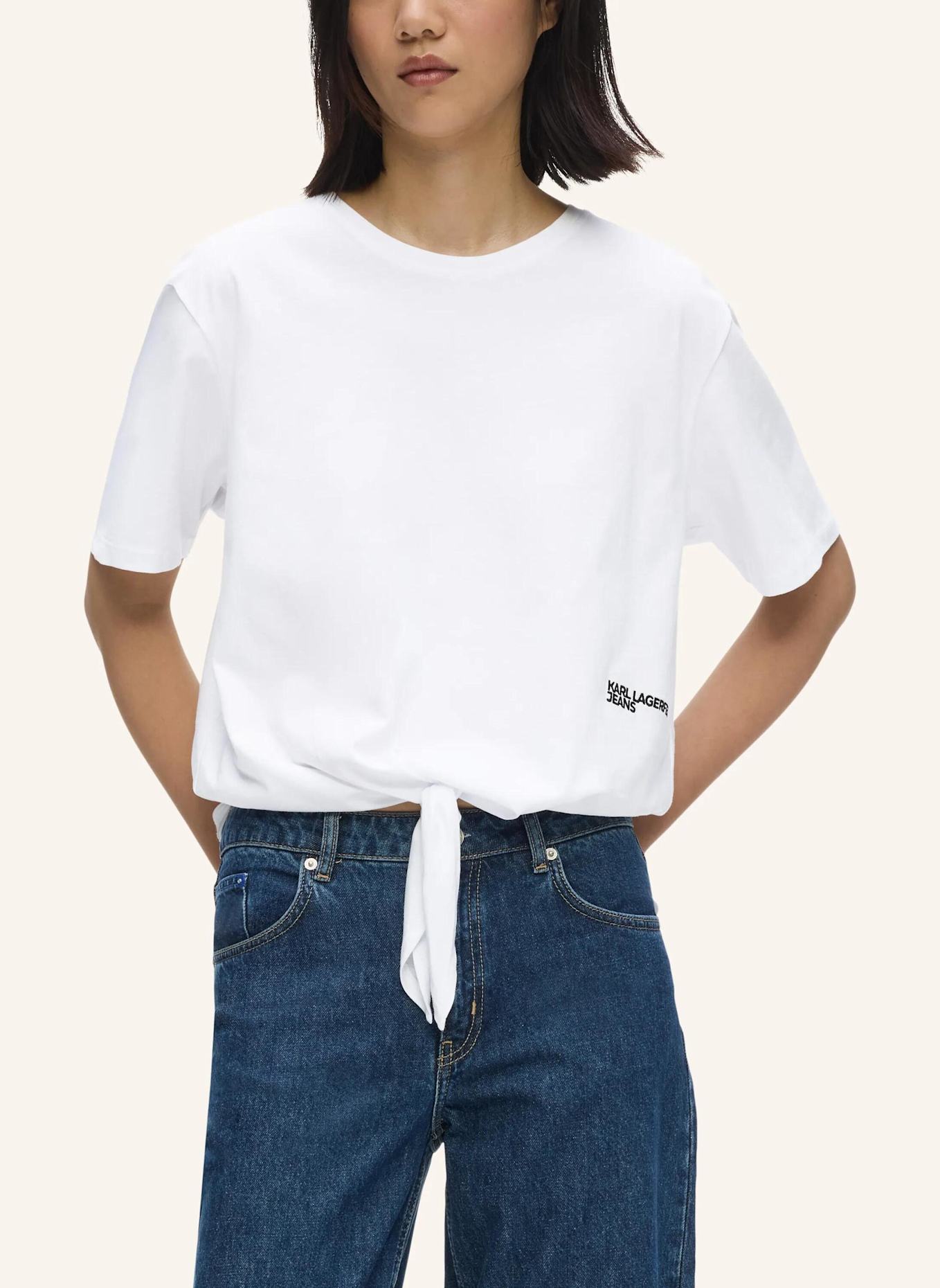 KARL LAGERFELD JEANS T-shirt: WEISS