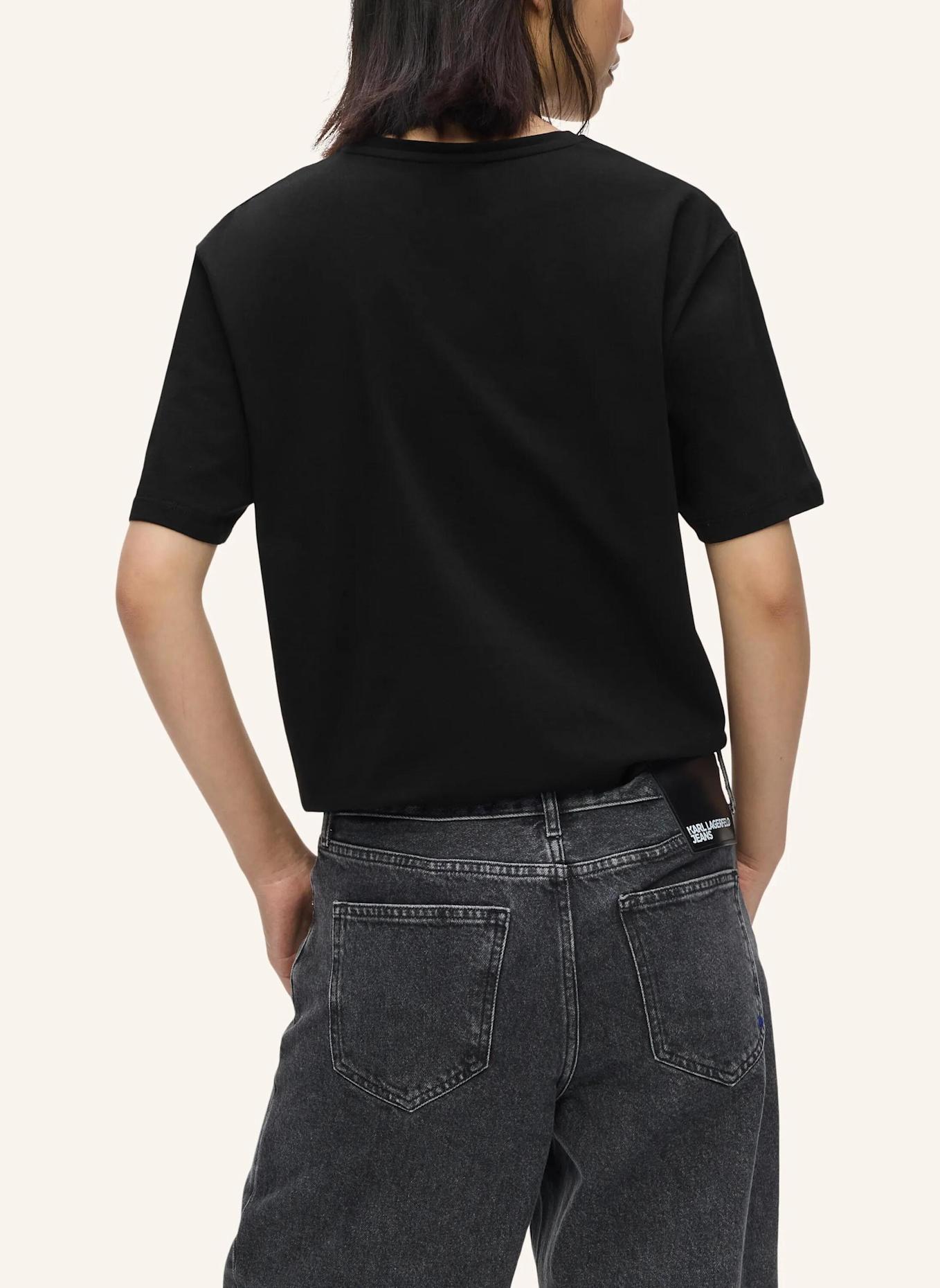 KARL LAGERFELD JEANS T-shirt: SCHWARZ