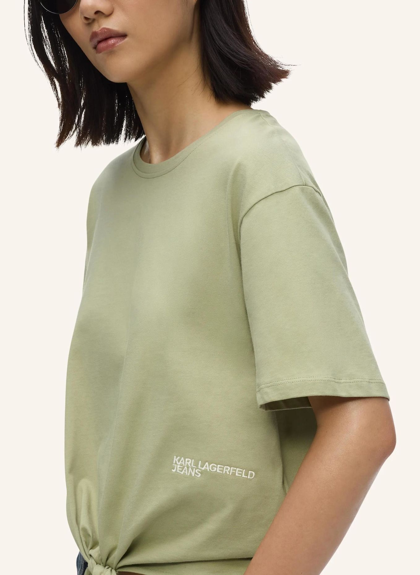 KARL LAGERFELD JEANS T-shirt: HELLGRÜN