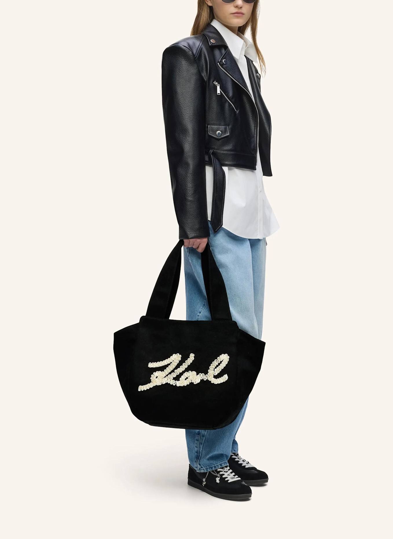 KARL LAGERFELD Shopper: SCHWARZ