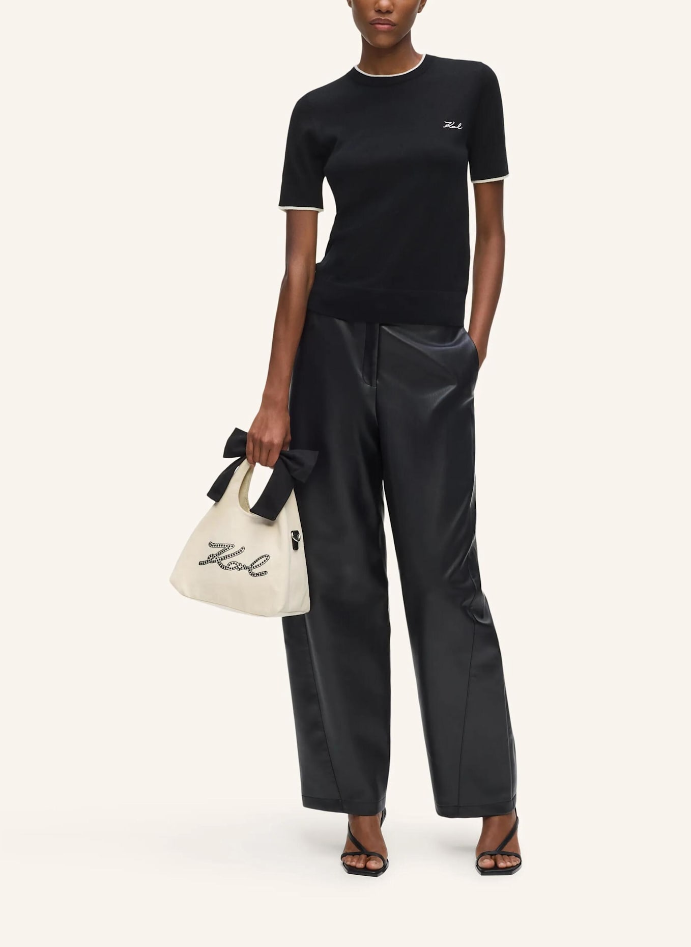 KARL LAGERFELD Shopper: BEIGE