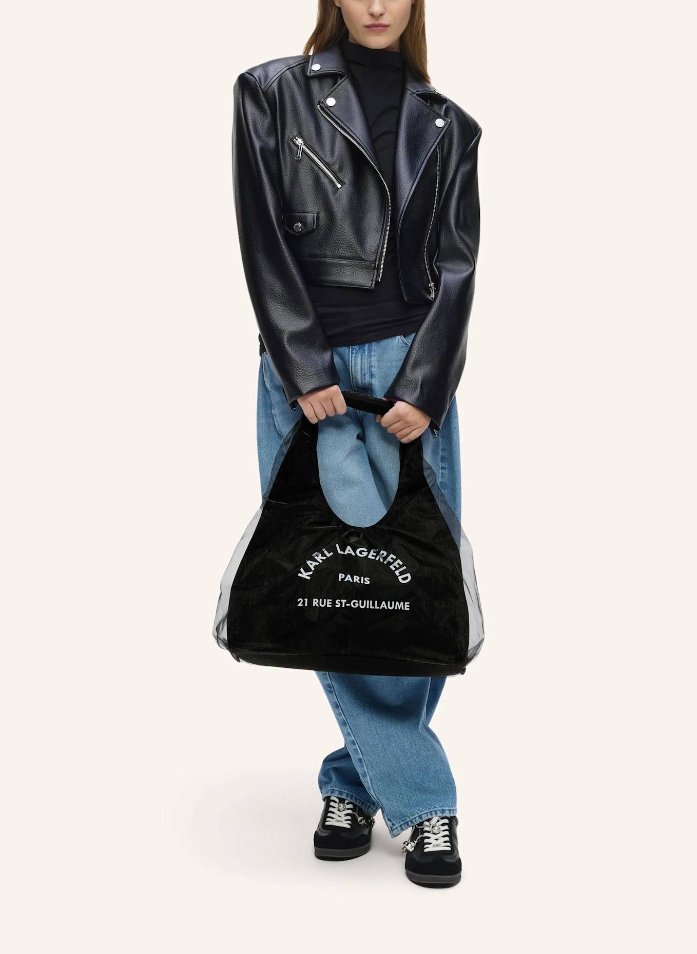 KARL LAGERFELD Shopper: SCHWARZ