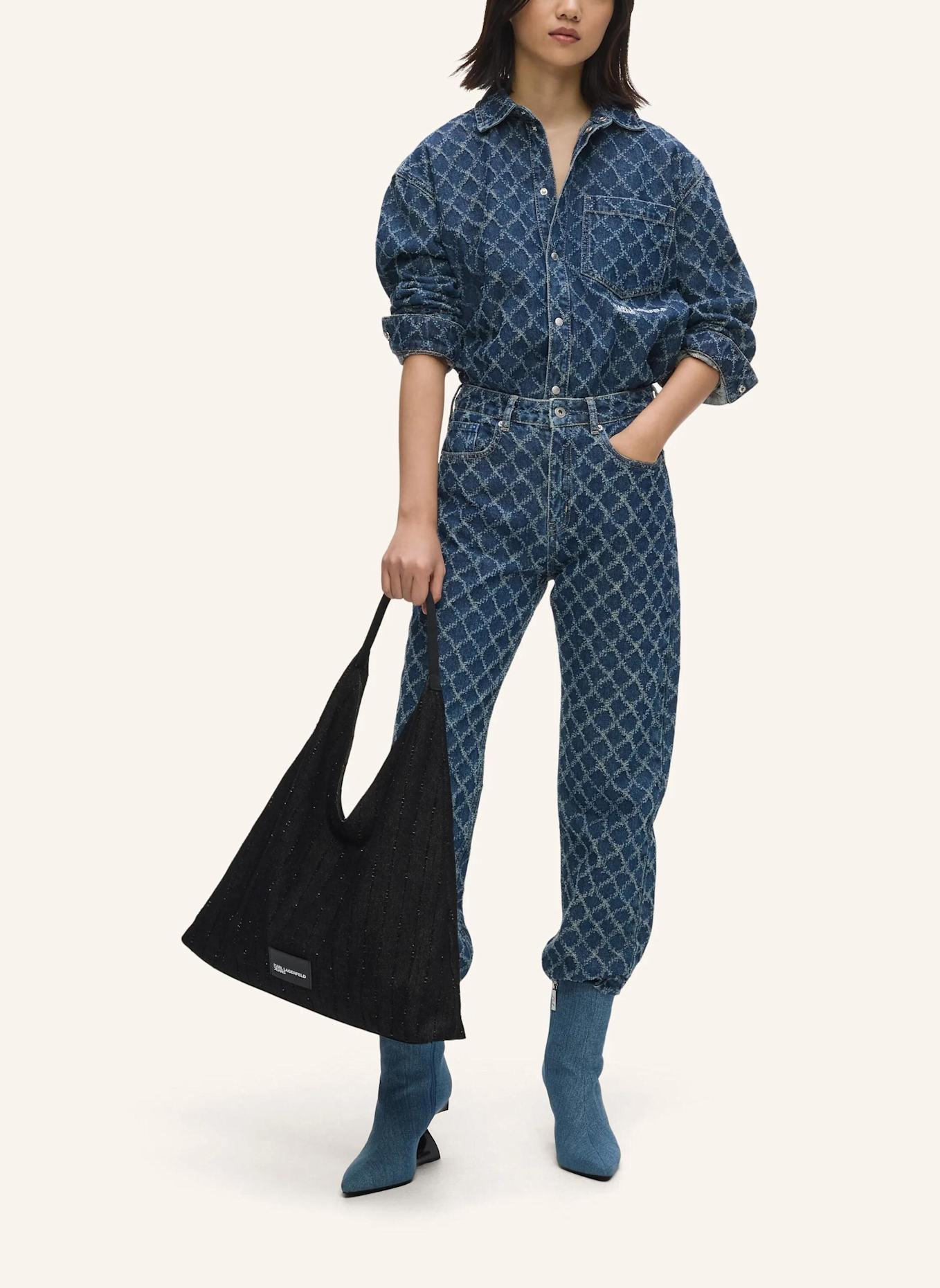 KARL LAGERFELD JEANS Shopper: SCHWARZ