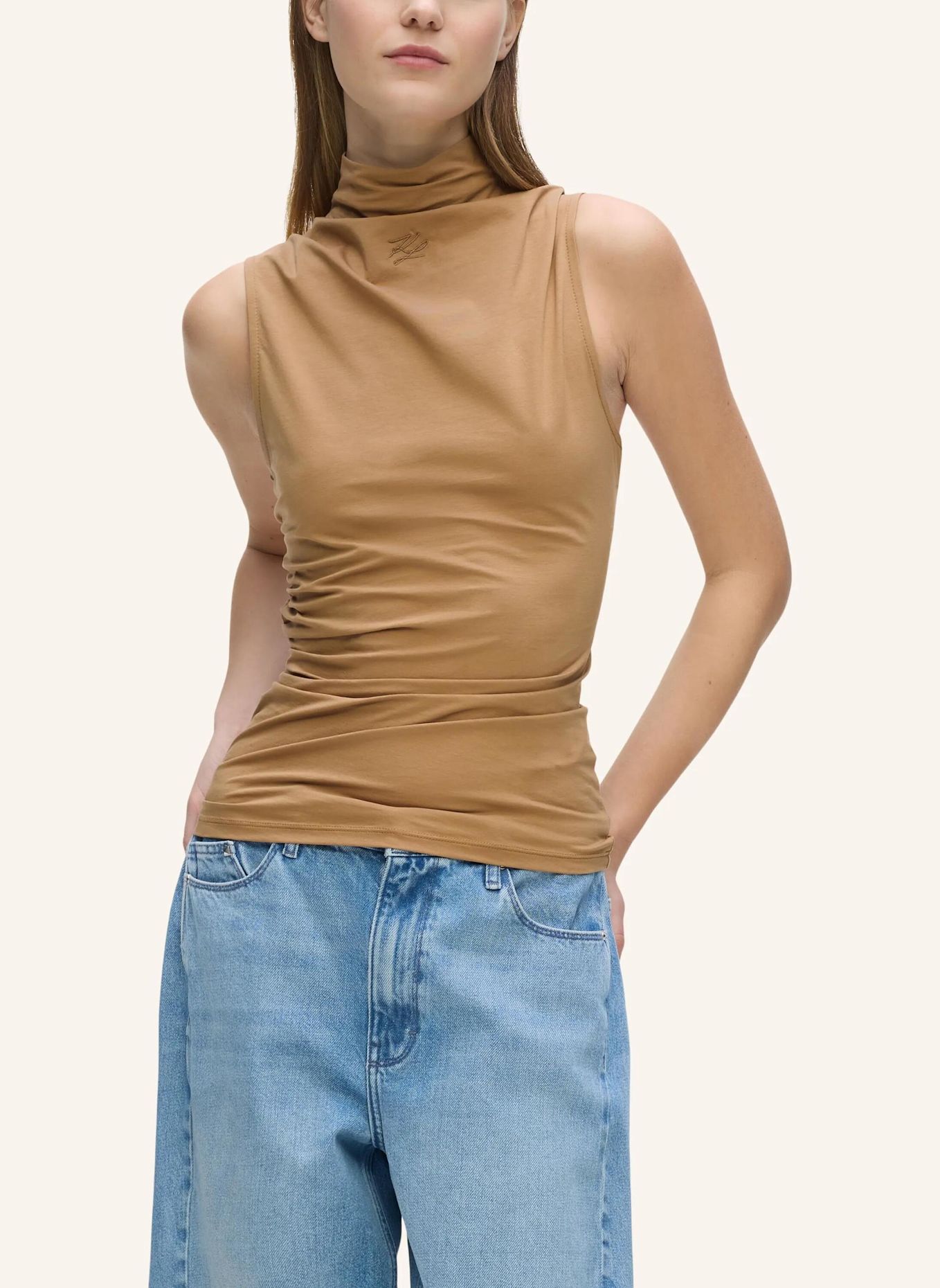 KARL LAGERFELD Unterhemd: BRAUN