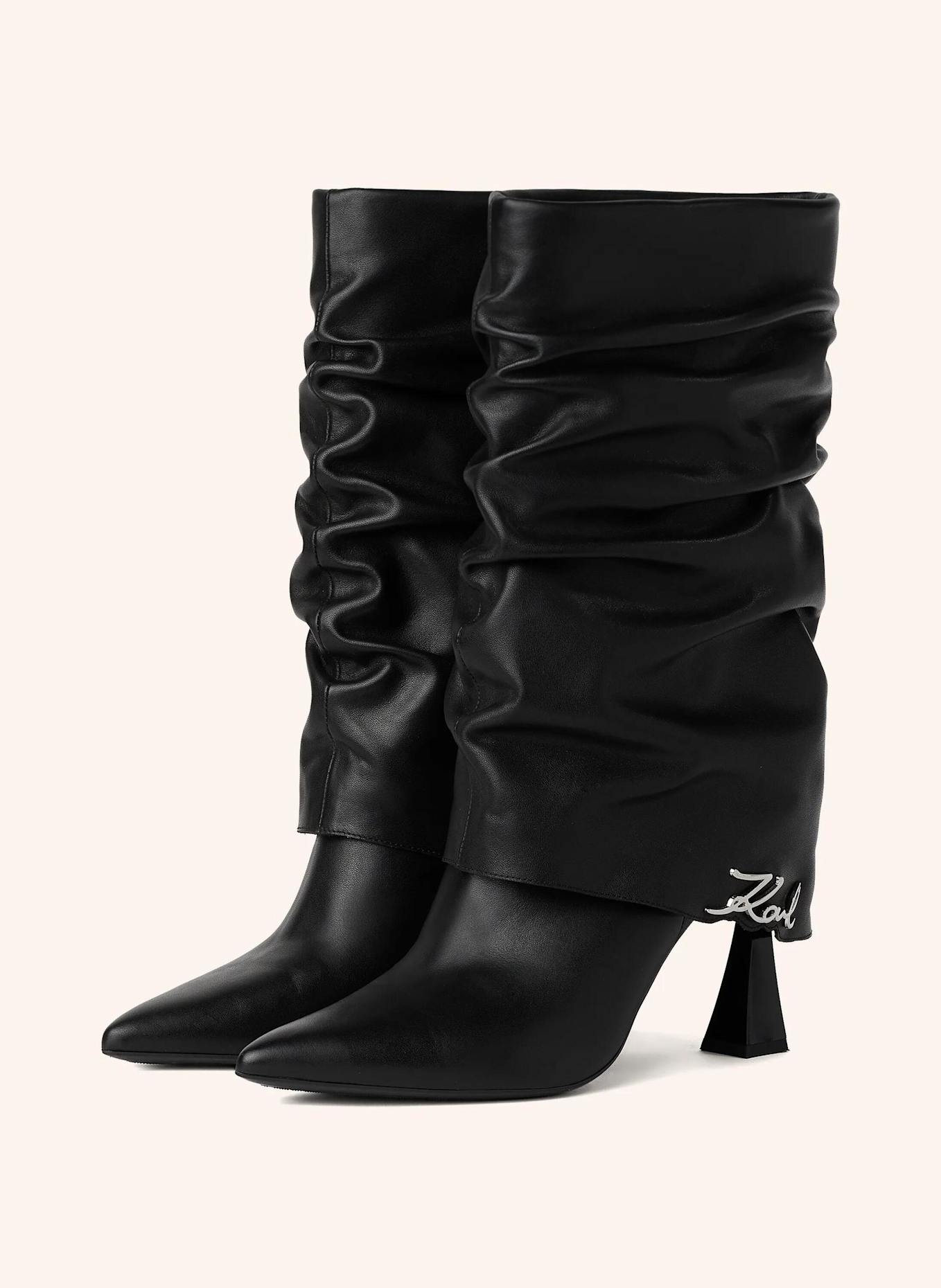 KARL LAGERFELD Stiefel: SCHWARZ