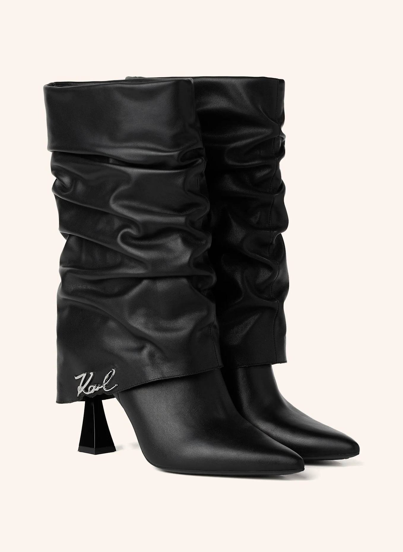 KARL LAGERFELD Stiefel: SCHWARZ
