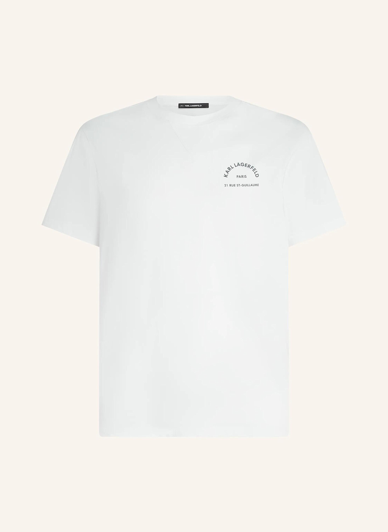 KARL LAGERFELD Top: WEISS