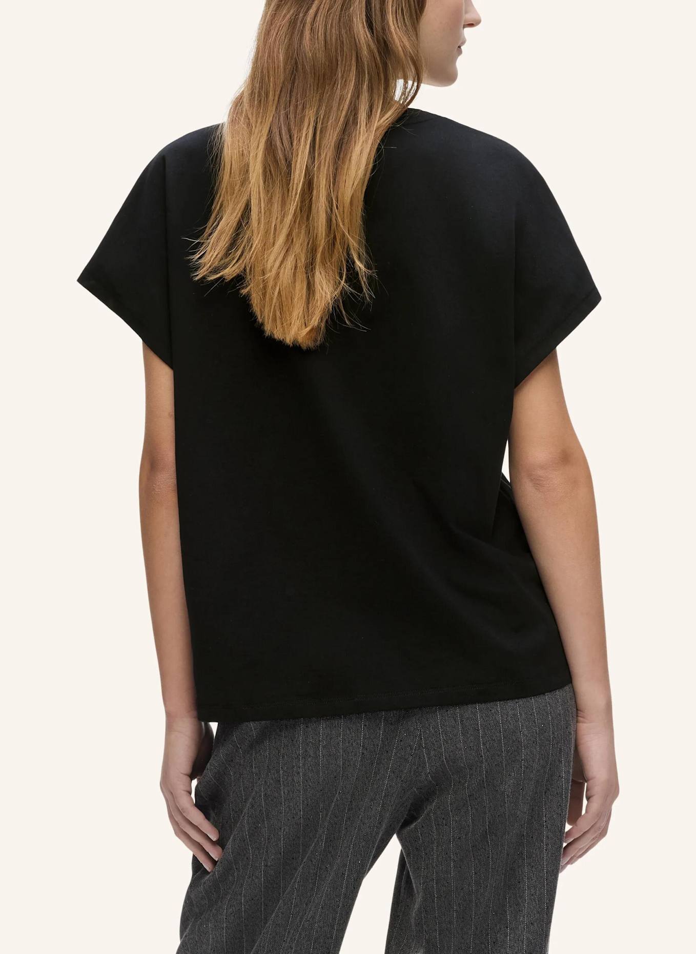 KARL LAGERFELD T-shirt: SCHWARZ