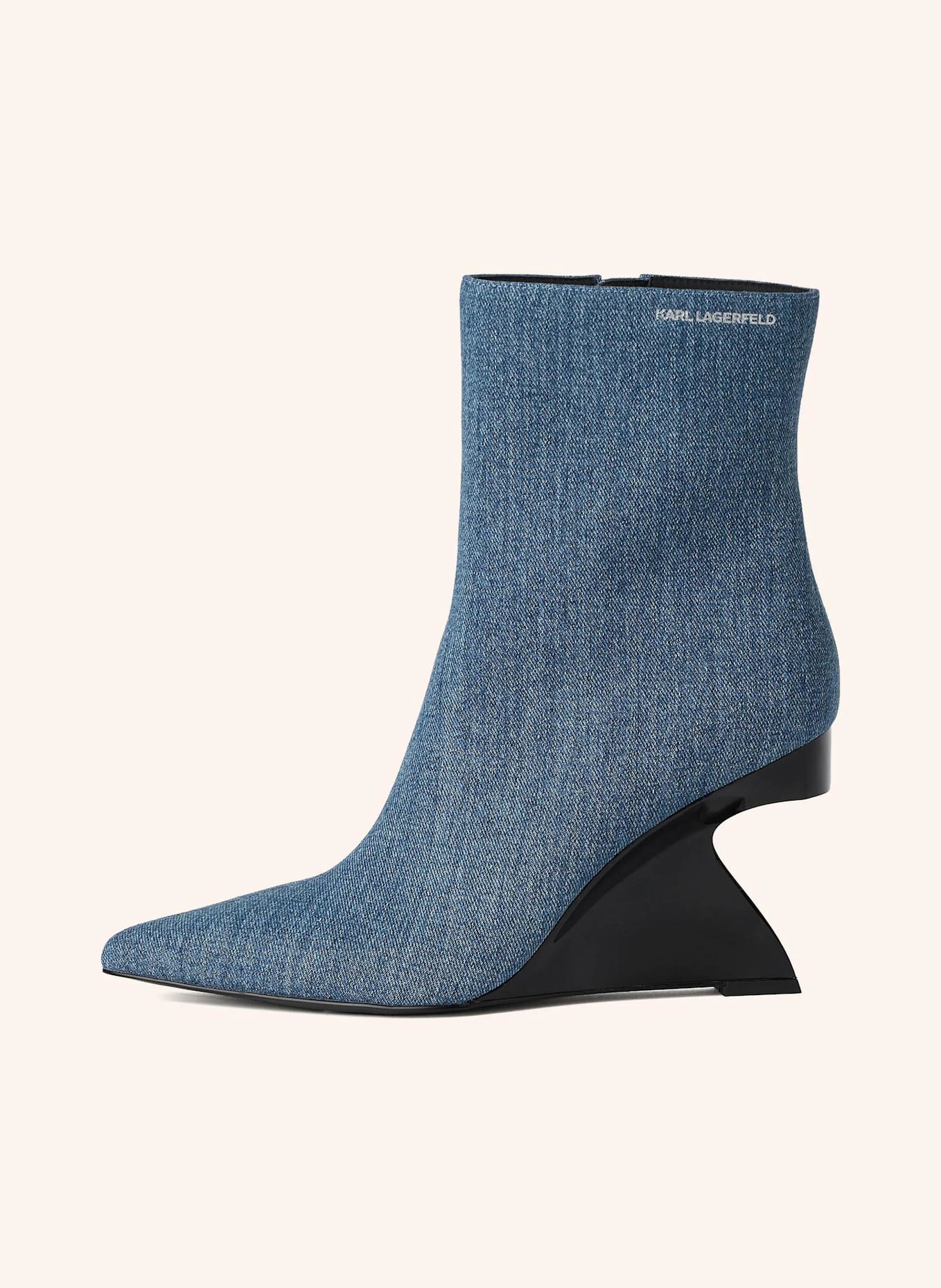 KARL LAGERFELD Stiefel: BLAU