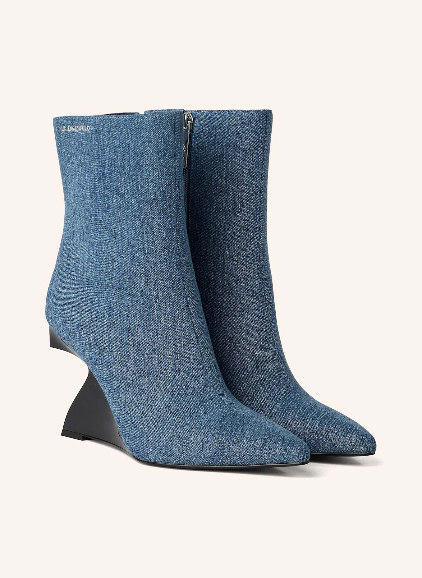 KARL LAGERFELD Stiefel: BLAU